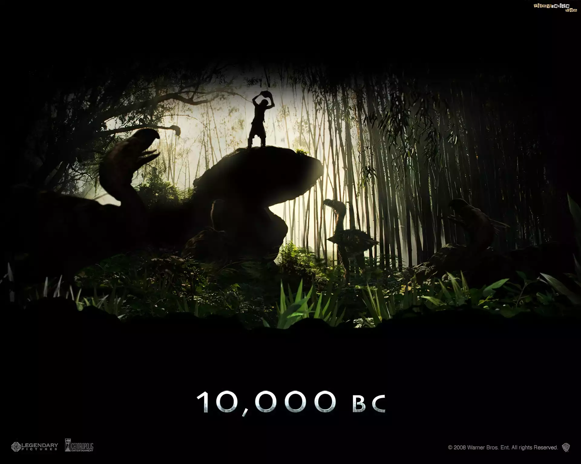 10000 Bc, las, człowiek, zwierzęta