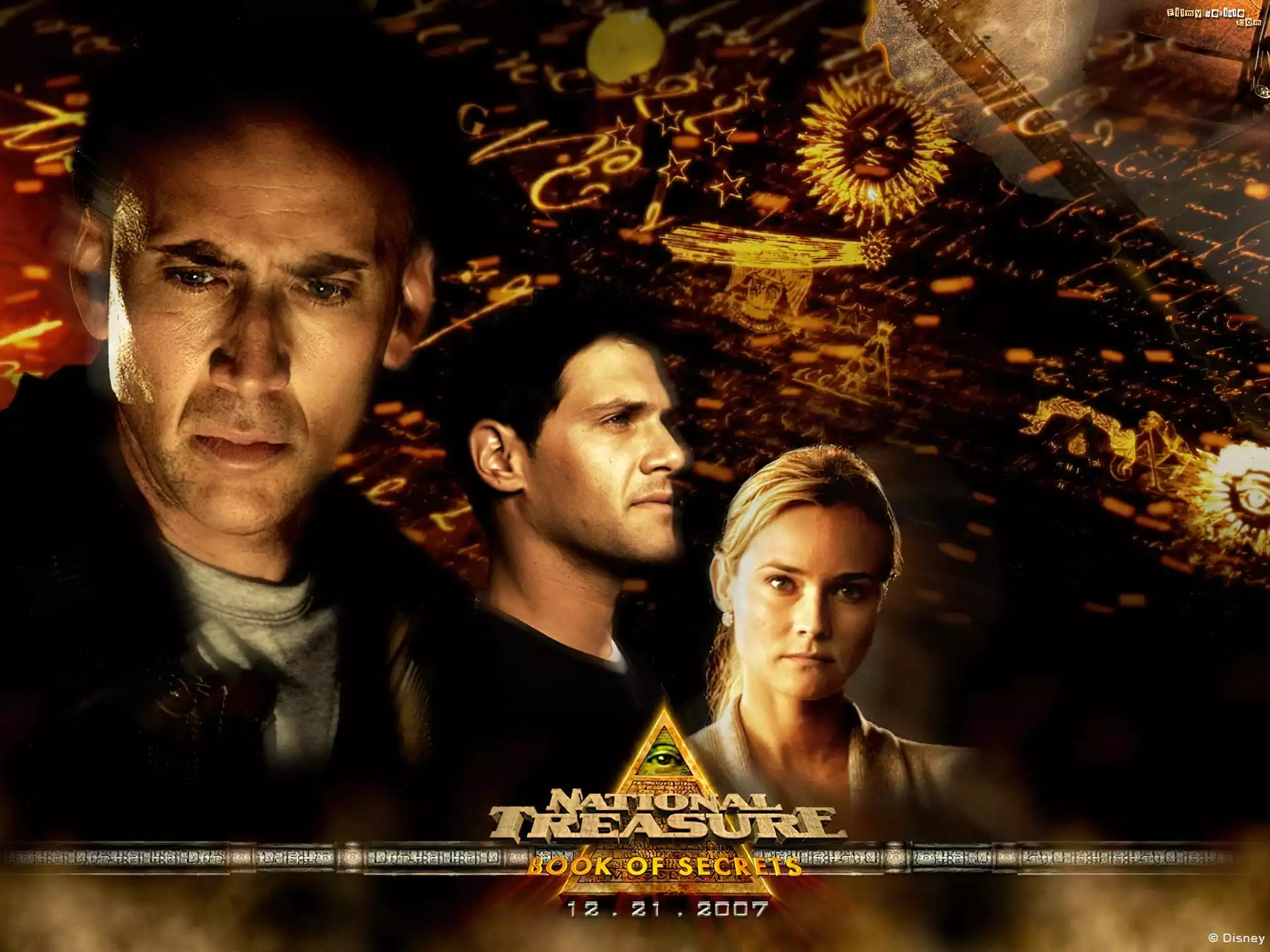 National Treasure 2 - The Book Of Secrets, Nicolas Cage, Diane Kruger