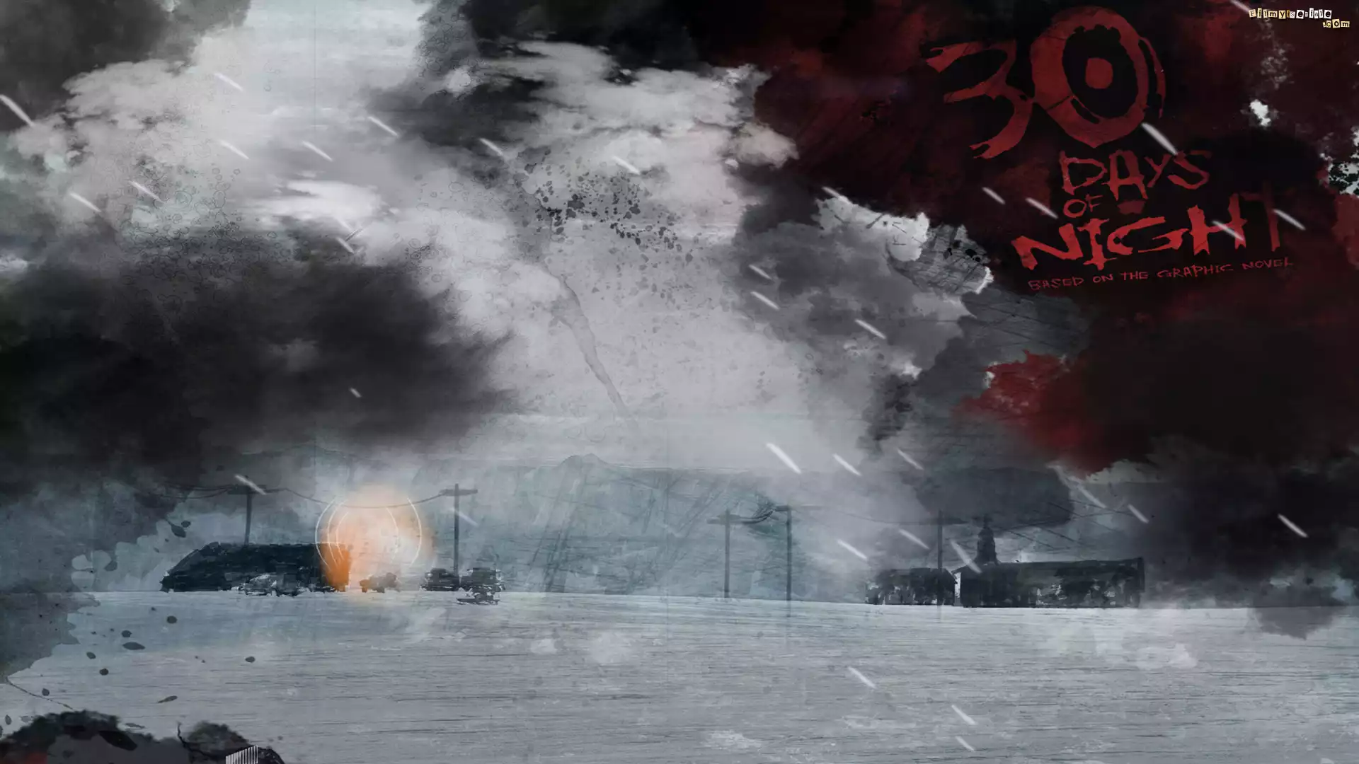 30 Days Of Night, tytuł, zima