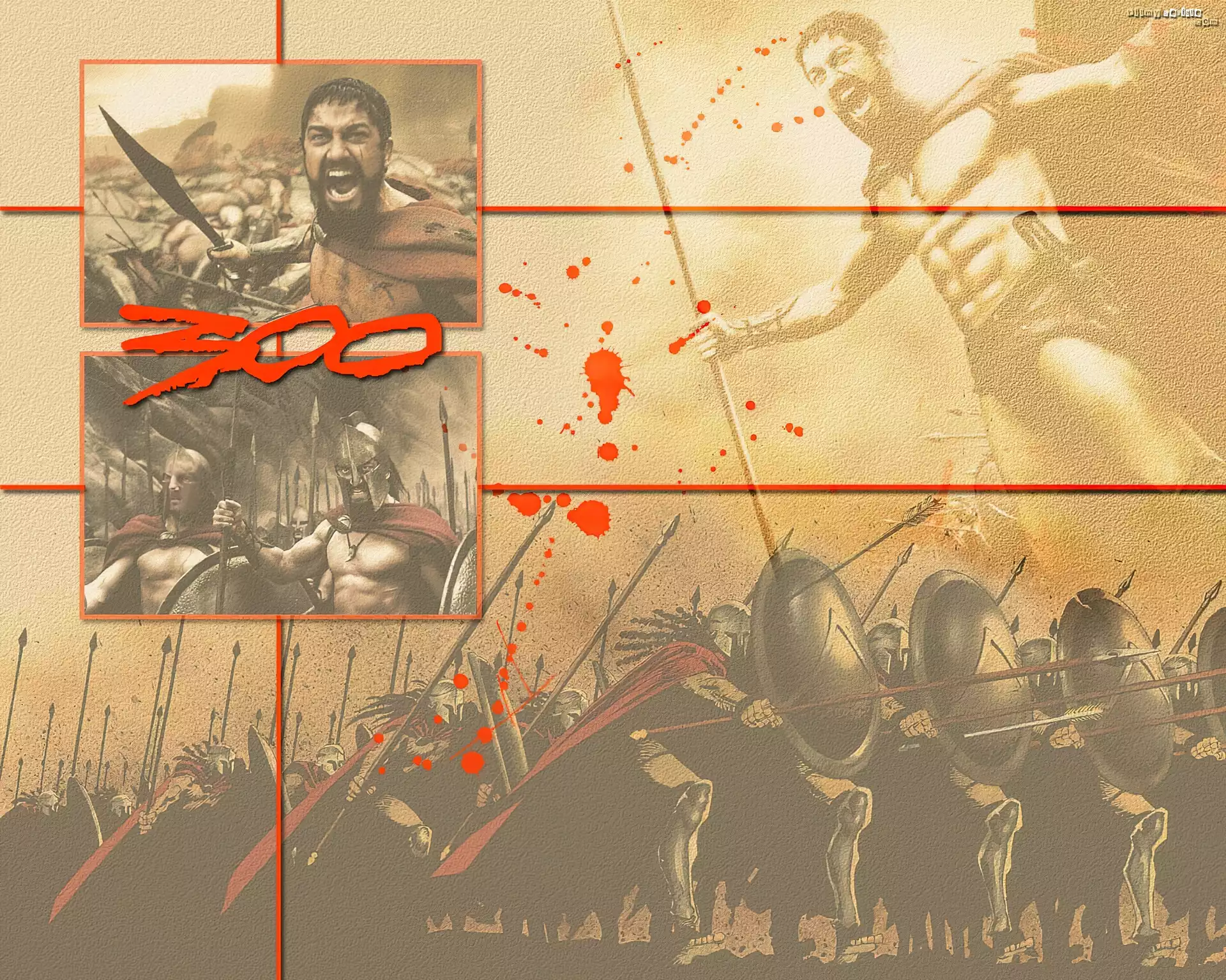 300, Gerard Butler, dzidy, zbroje