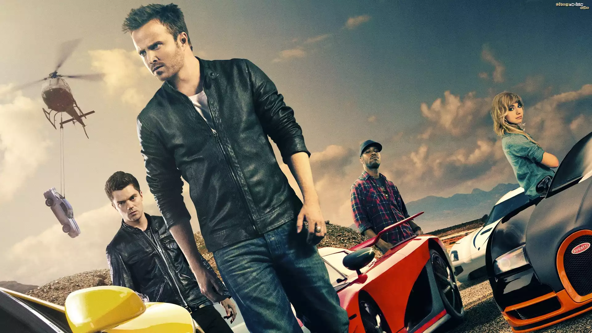 Film, Need for Speed, Aktor, Aaron Paul, Postać Tobey Marshall, Helikoptery, Samochody