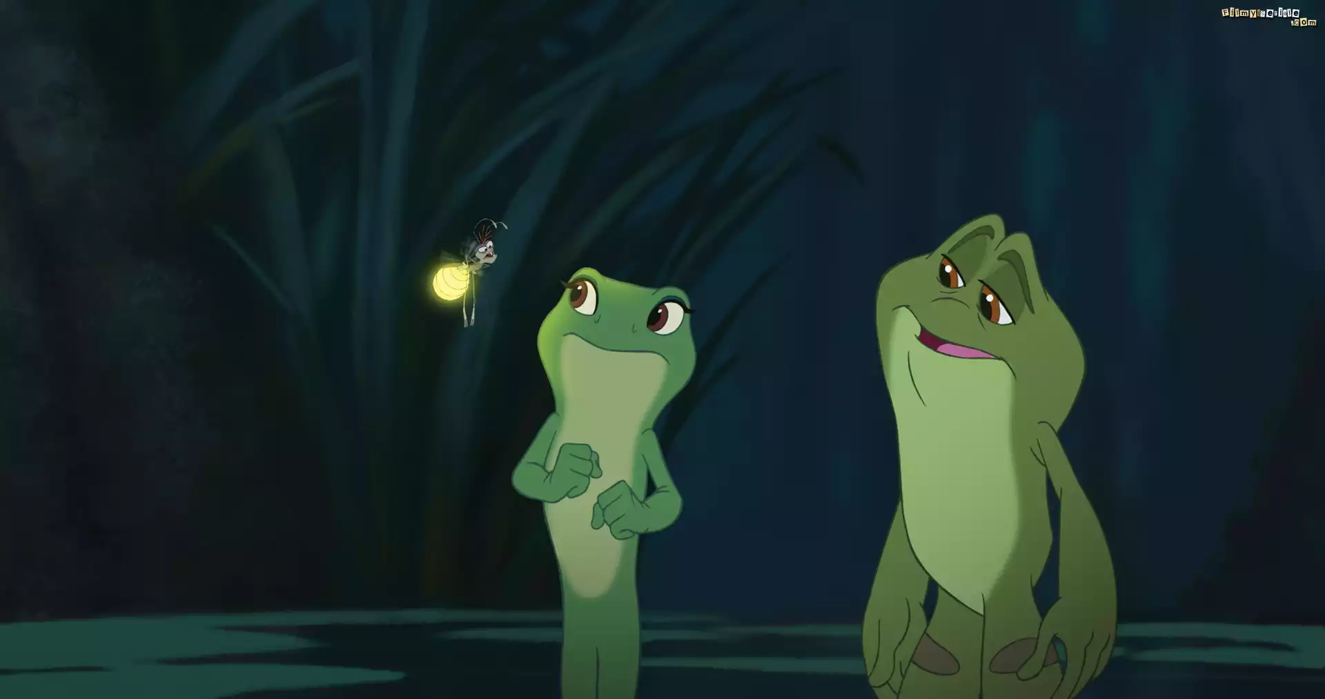 Księżniczka i żaba, The Princess and the Frog, Żaby, Świetlik