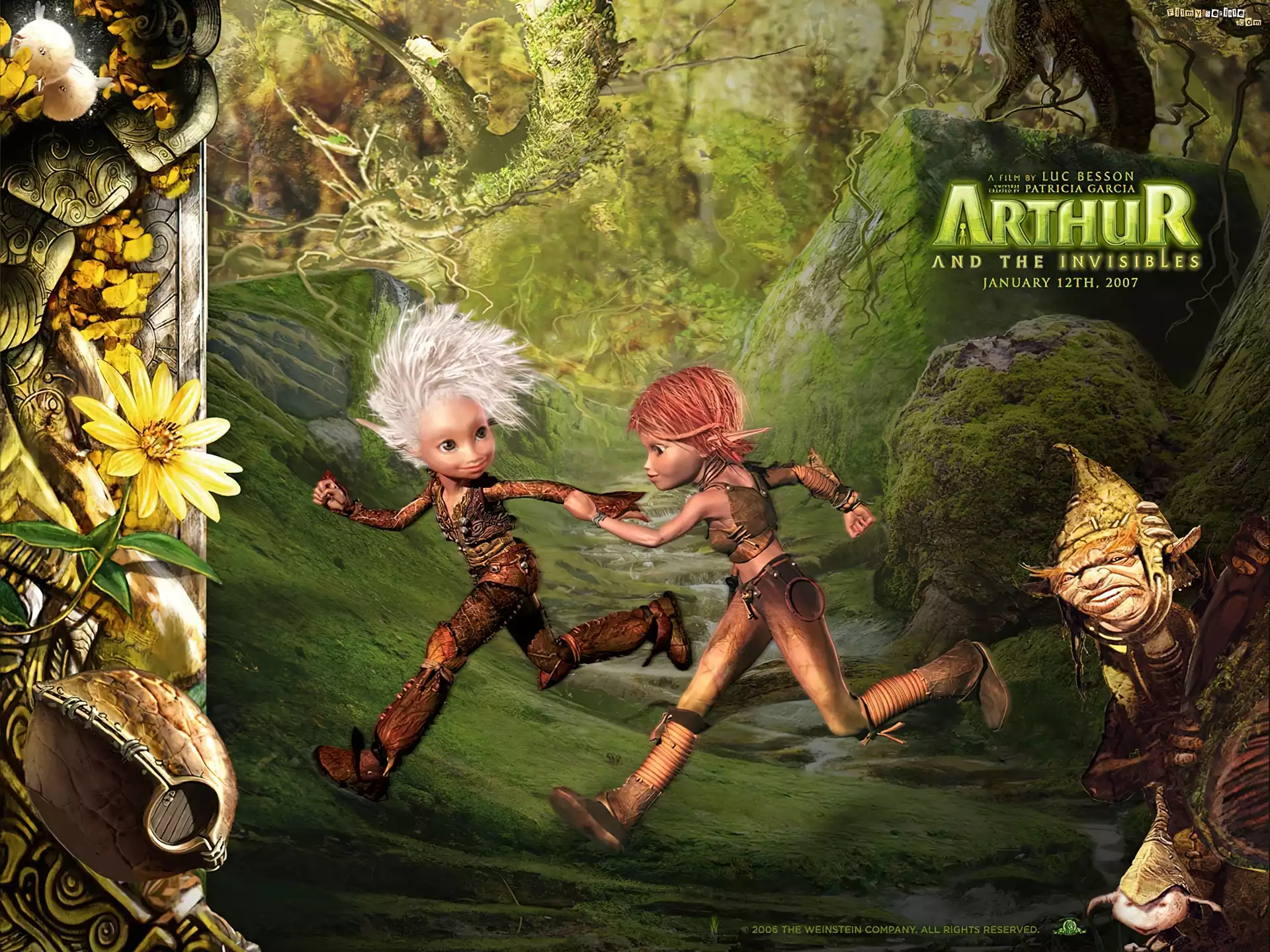 Artur i Minimki, Arthur and the Invisibles, elfy