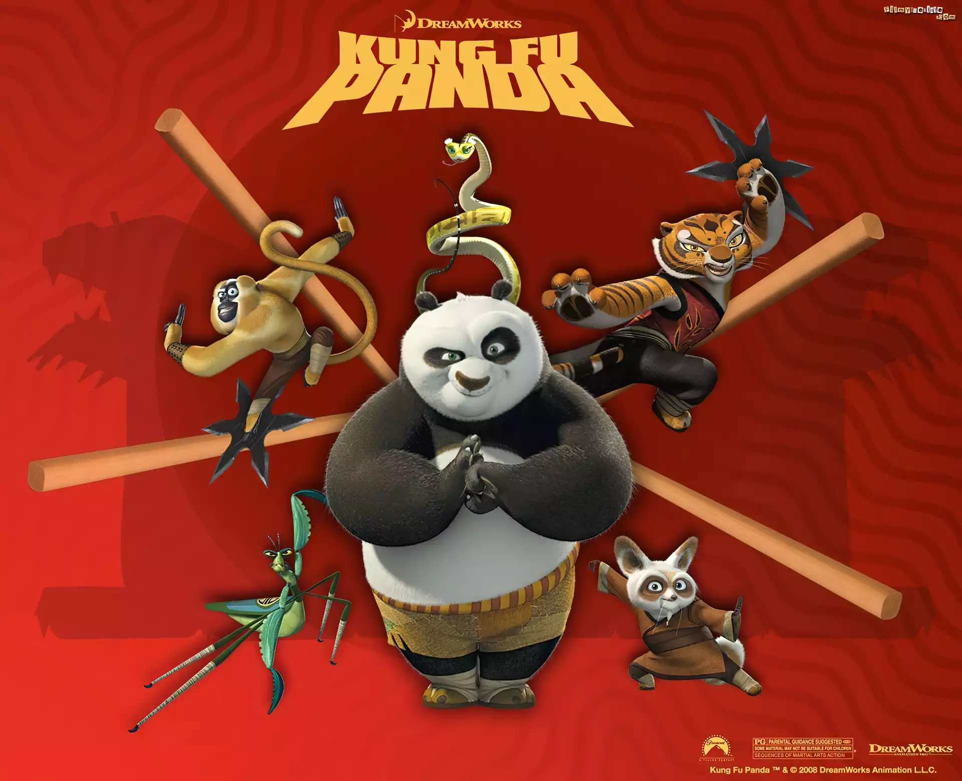 bohaterowie, Kung Fu Panda
