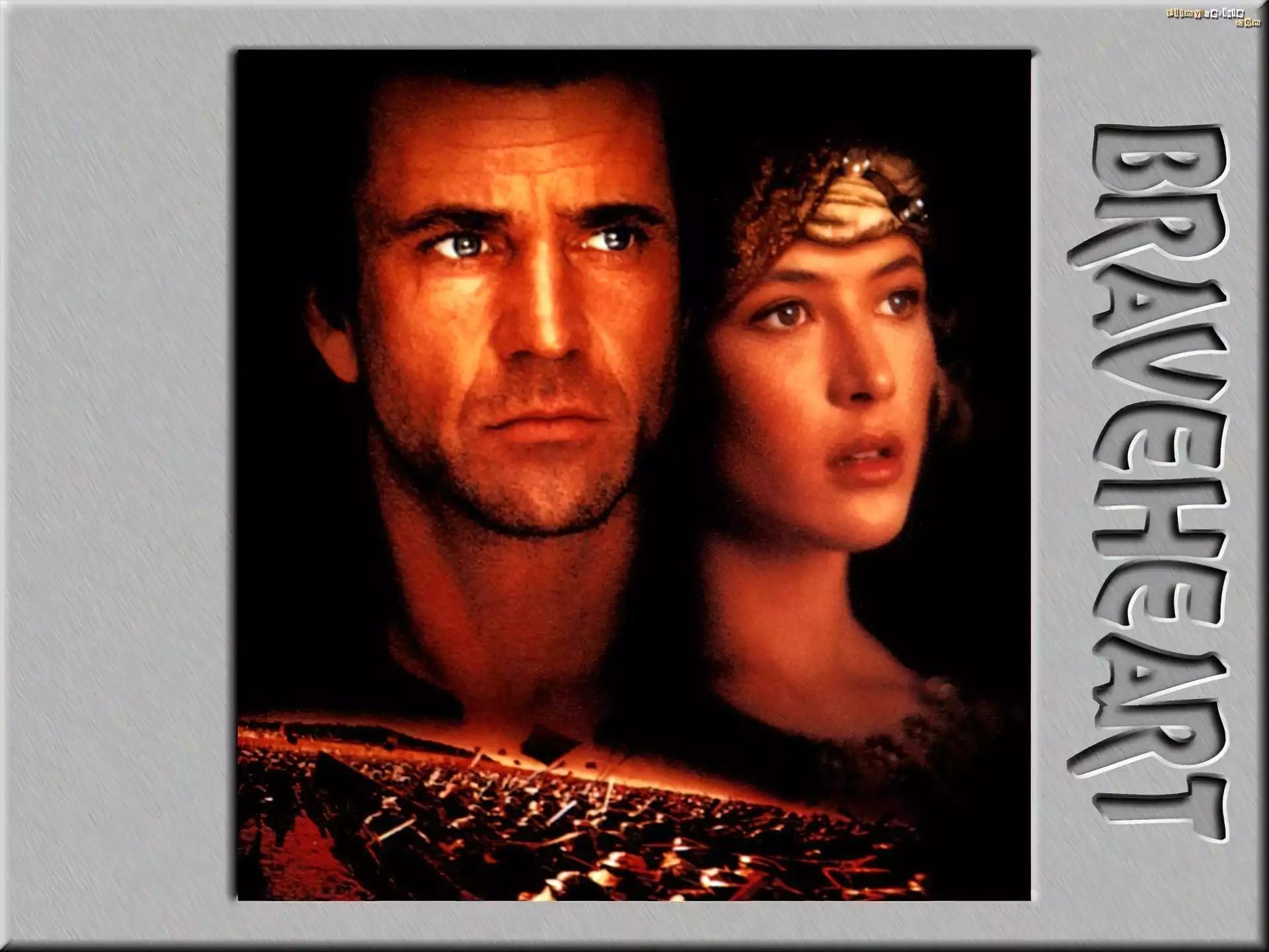 Braveheart, Mel Gibson, Sophie Marceau