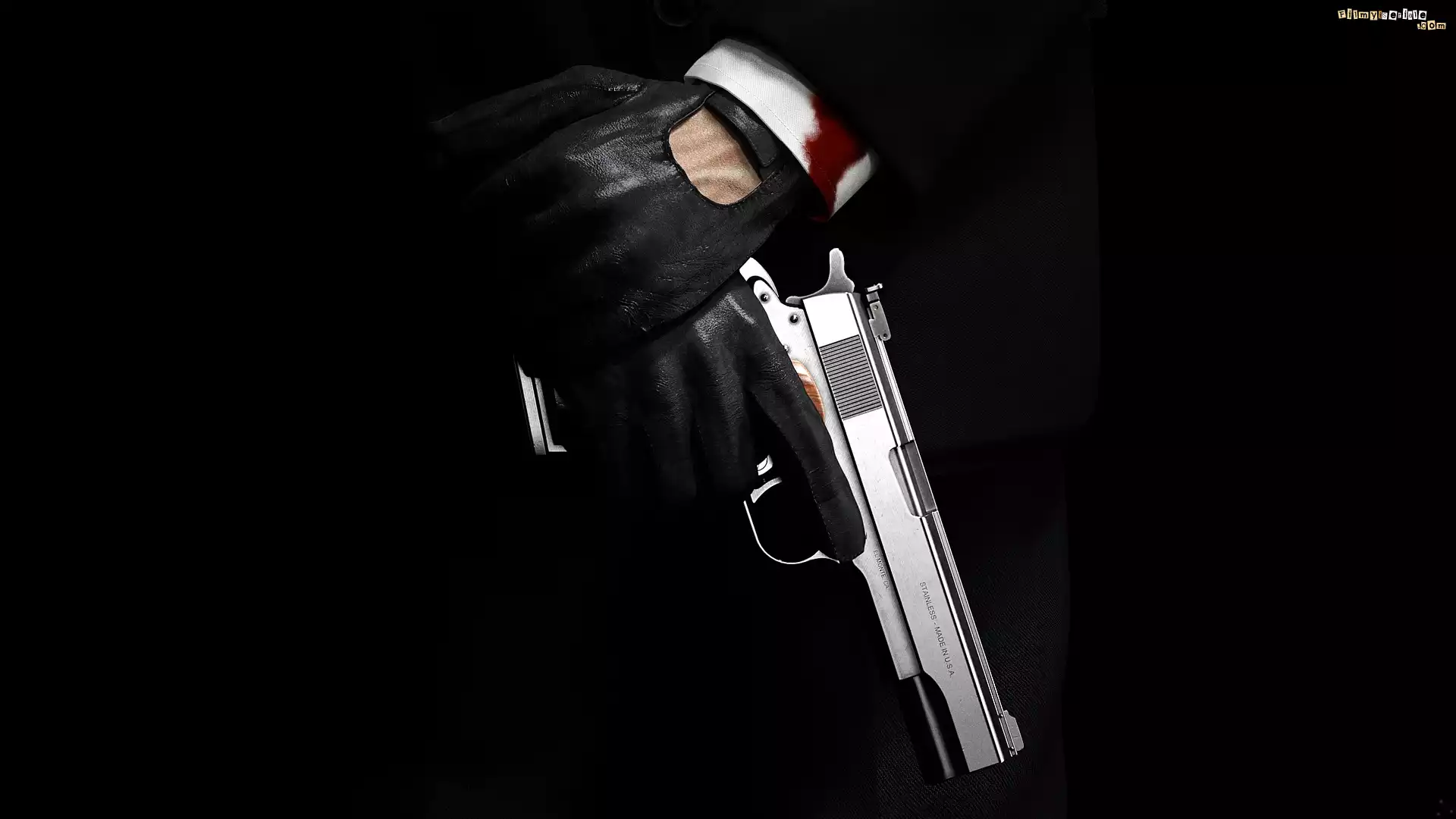 Broń, Pistolet, Dłonie, Hitman