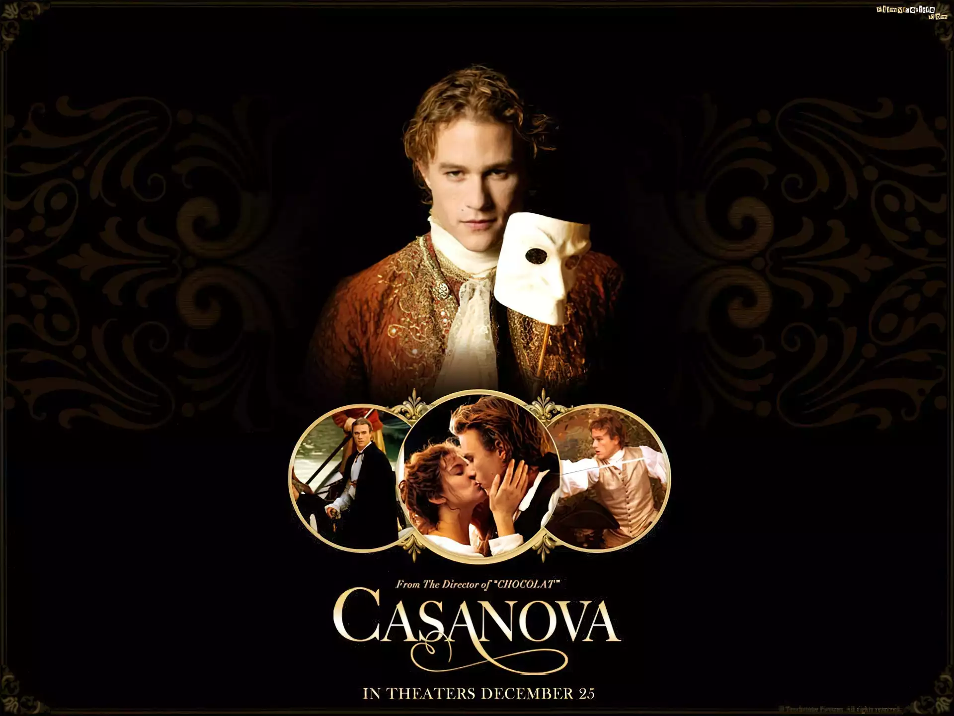 Casanova, Heath Ledger, maska