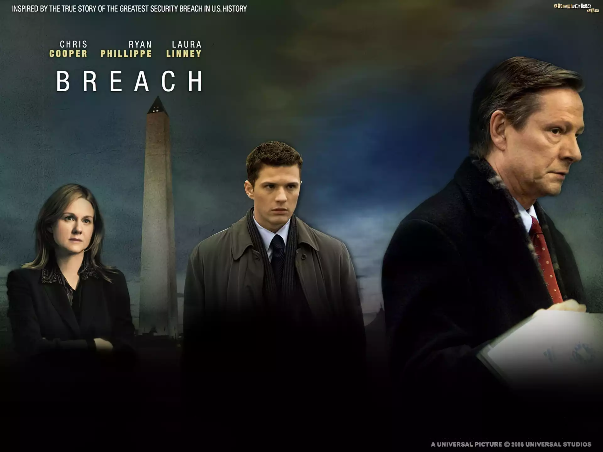 Breach, Chris Cooper, Ryan Phillippe, Laura Linney Aktor