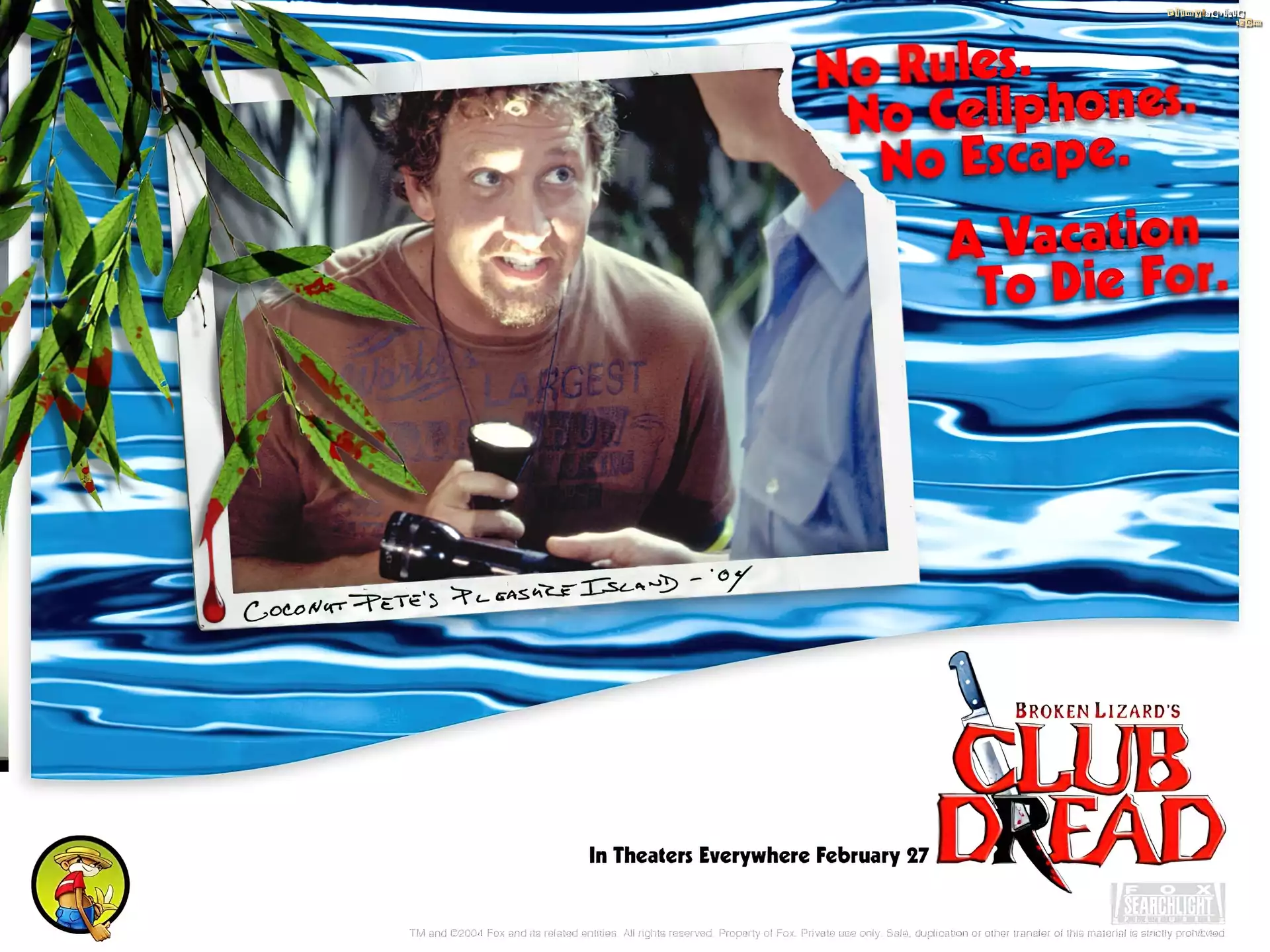 Club Dread, latarka, aktor