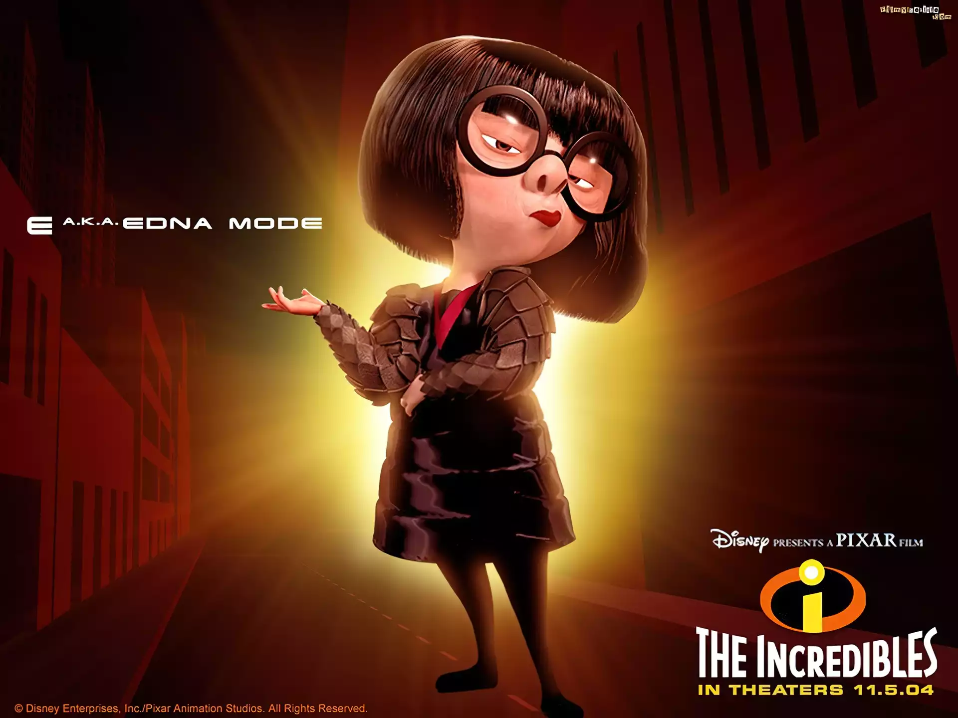 Edna, Iniemamocni, The Incredibles