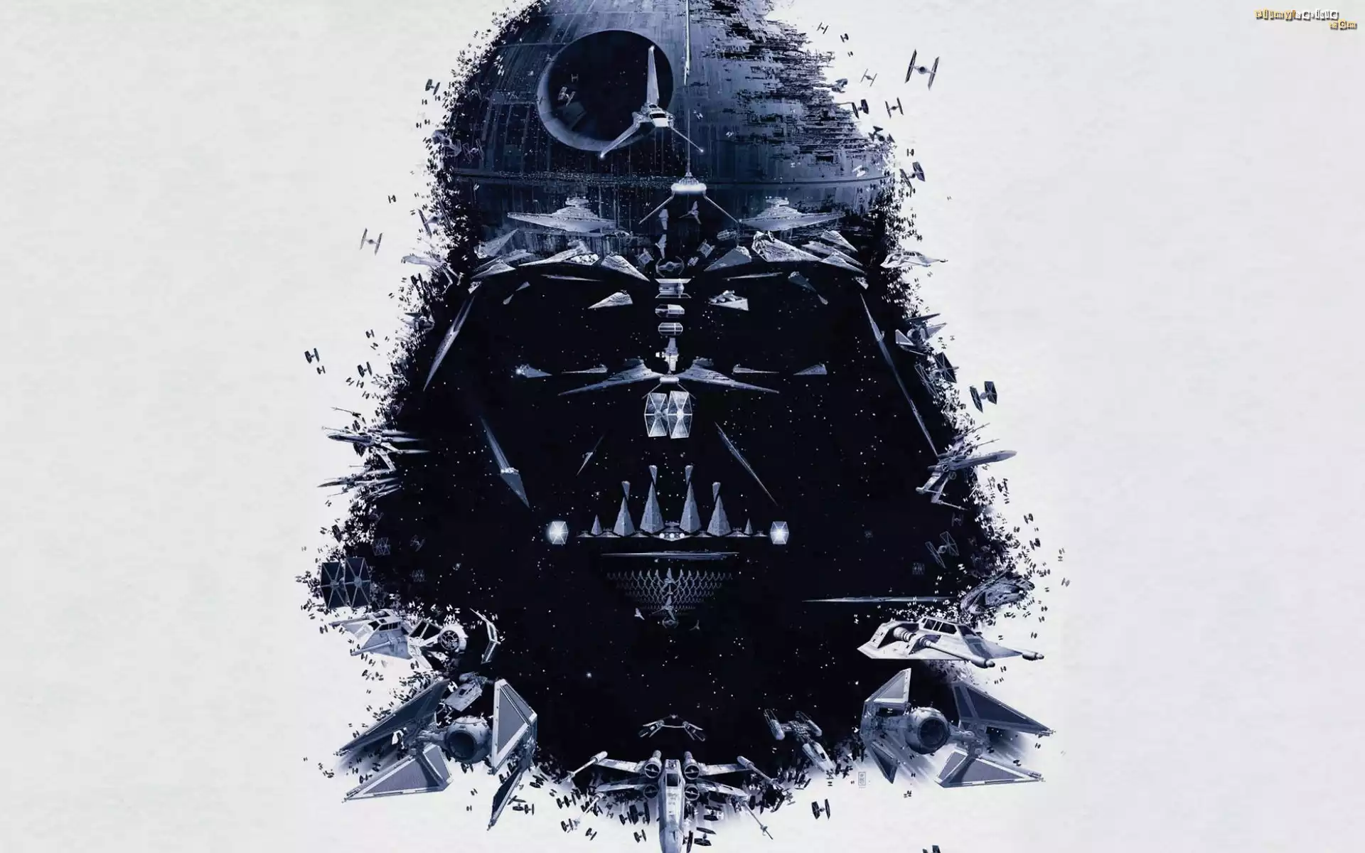 Star Wars, Darth Vader, X-Wing, Gwiazda Åšmierci, TIE Fighter