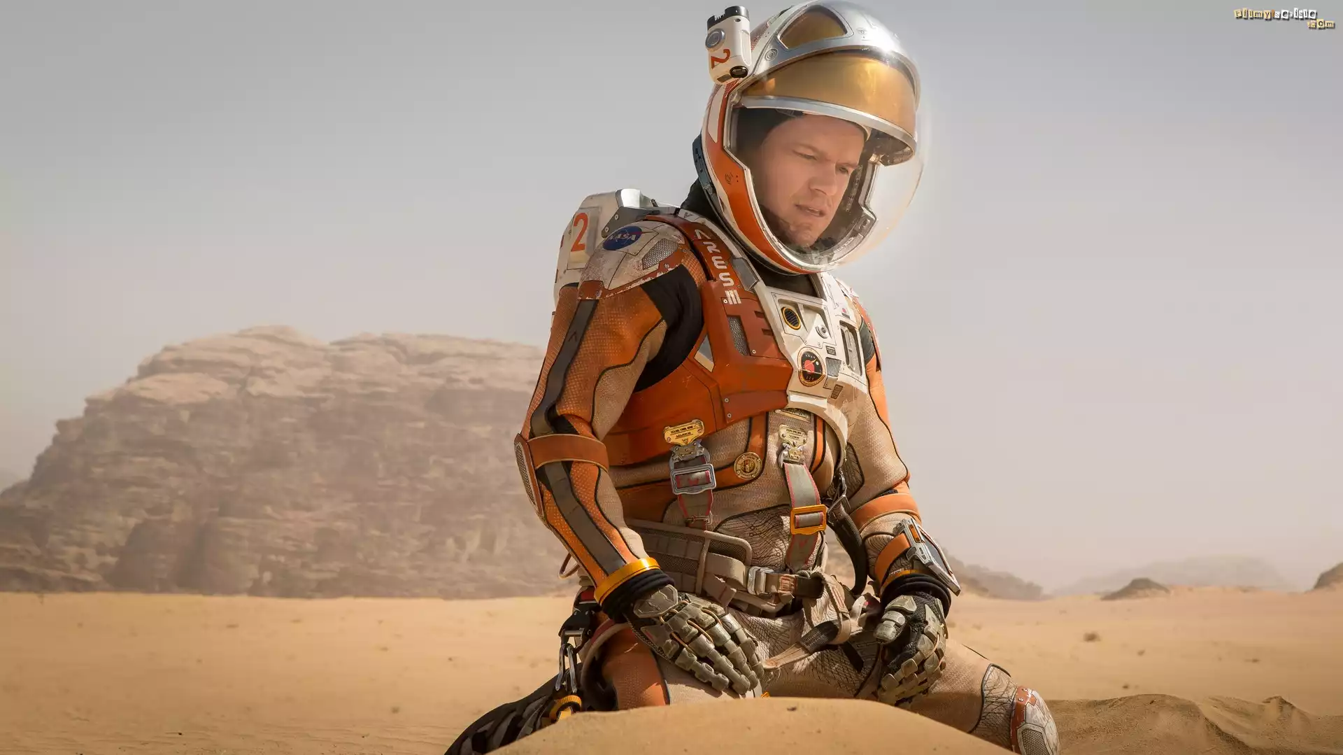Film, Marsjanin, Matt Damon, Kosmonauta, Astronauta