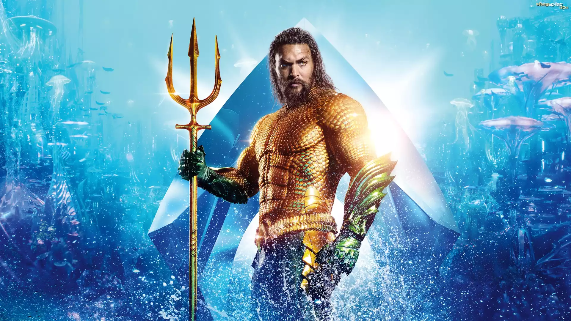 Film, Aquaman, Aktor, Jason Momoa, Trójząb