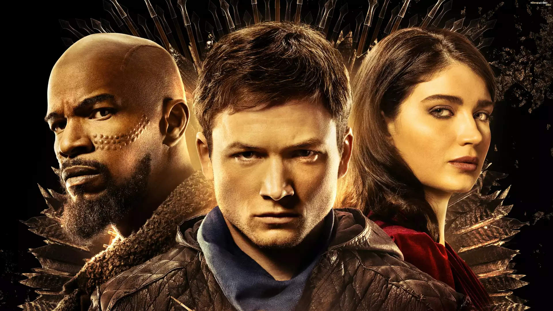 Film, Robin Hood PoczÄ…tek, Robin Hood Origins, Jamie Foxx, Taron Egerton, Eve Hewson