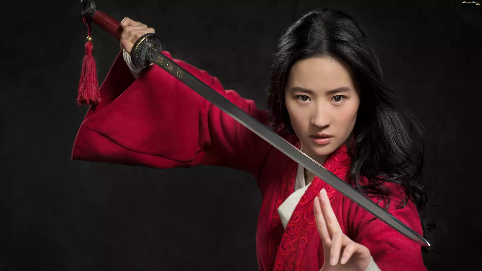Film, Mulan, Aktorka, Liu Yifei, Broń