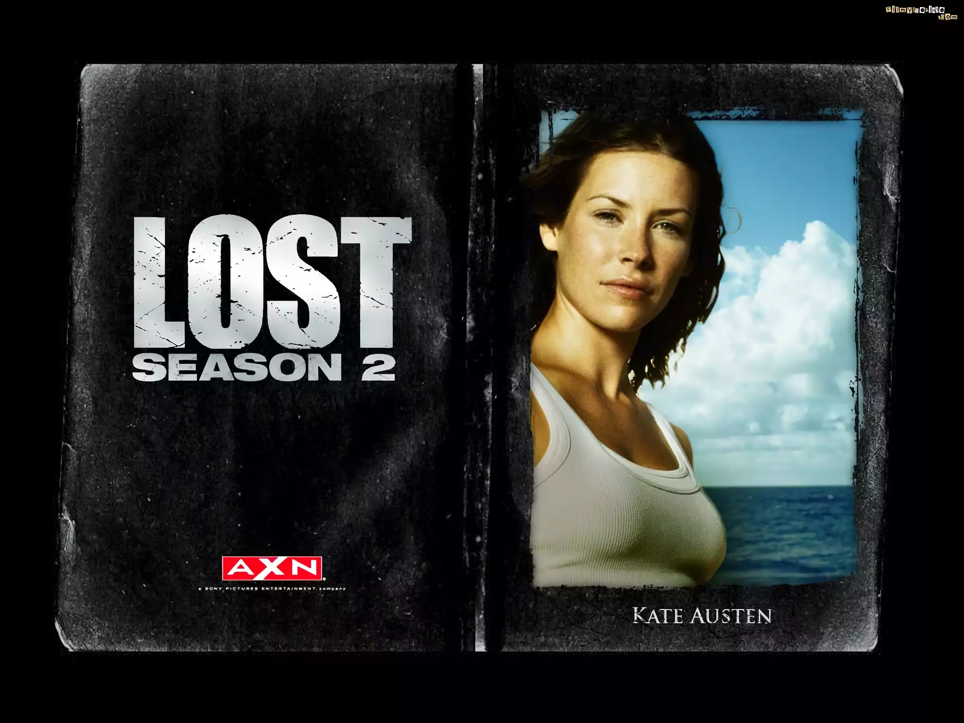Serial, Lost, Zagubieni, Evangeline Lilly, zdjęcie, ramka