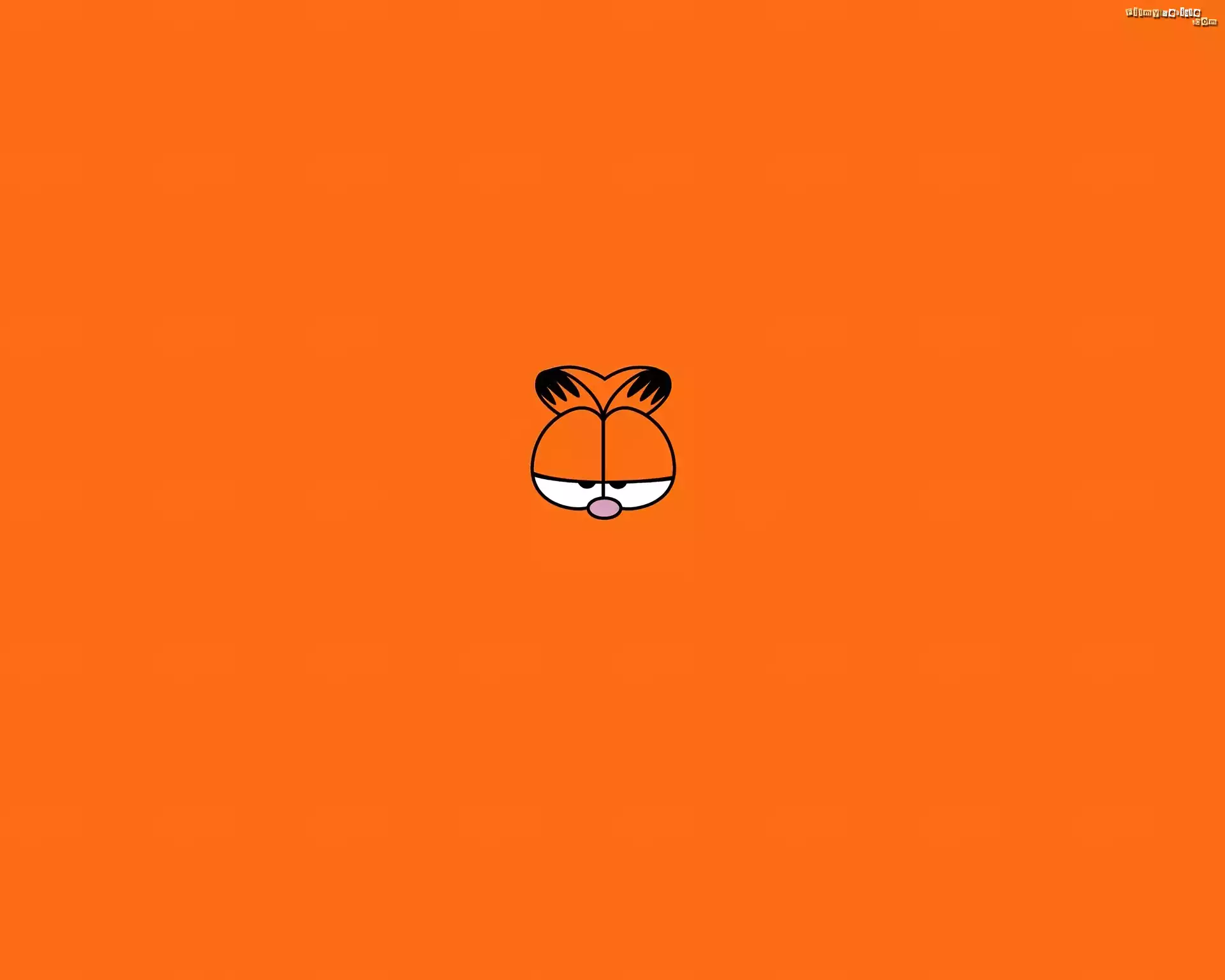 Garfield, Oczy