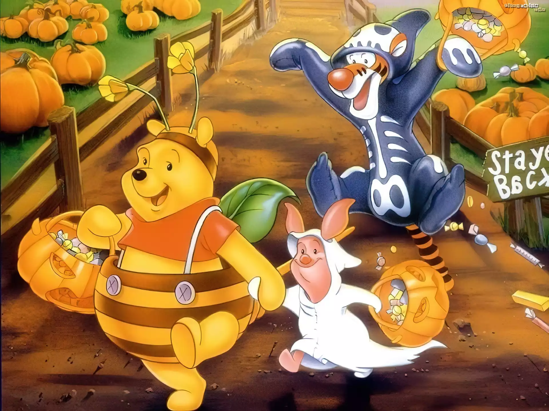 Halloween, KubuÅ› i Hefalumpy, Poohs Heffalump Movie, KubuÅ› Puchatek