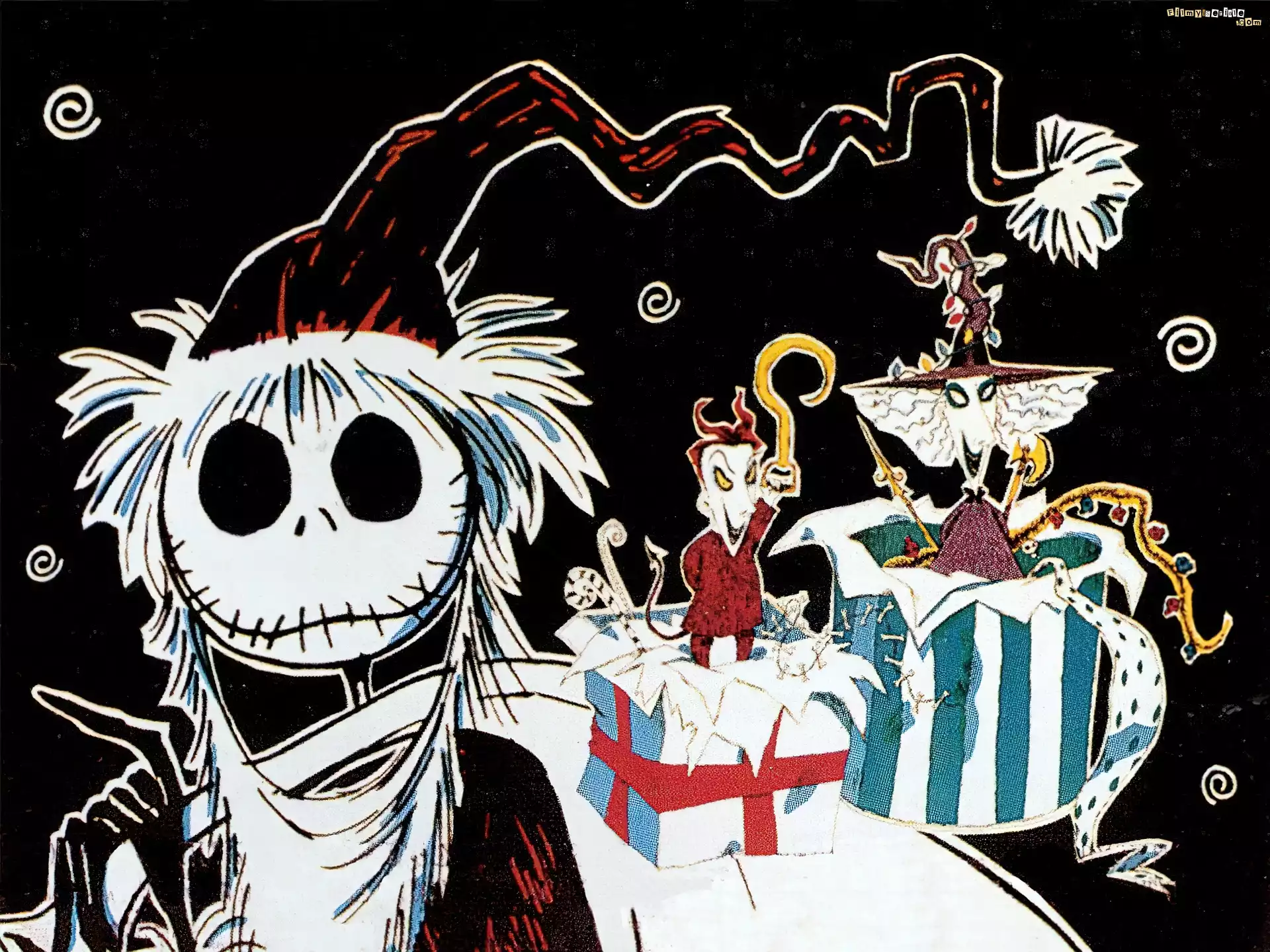 Miasteczko Halloween, The Nightmare Before Christmas, upiory