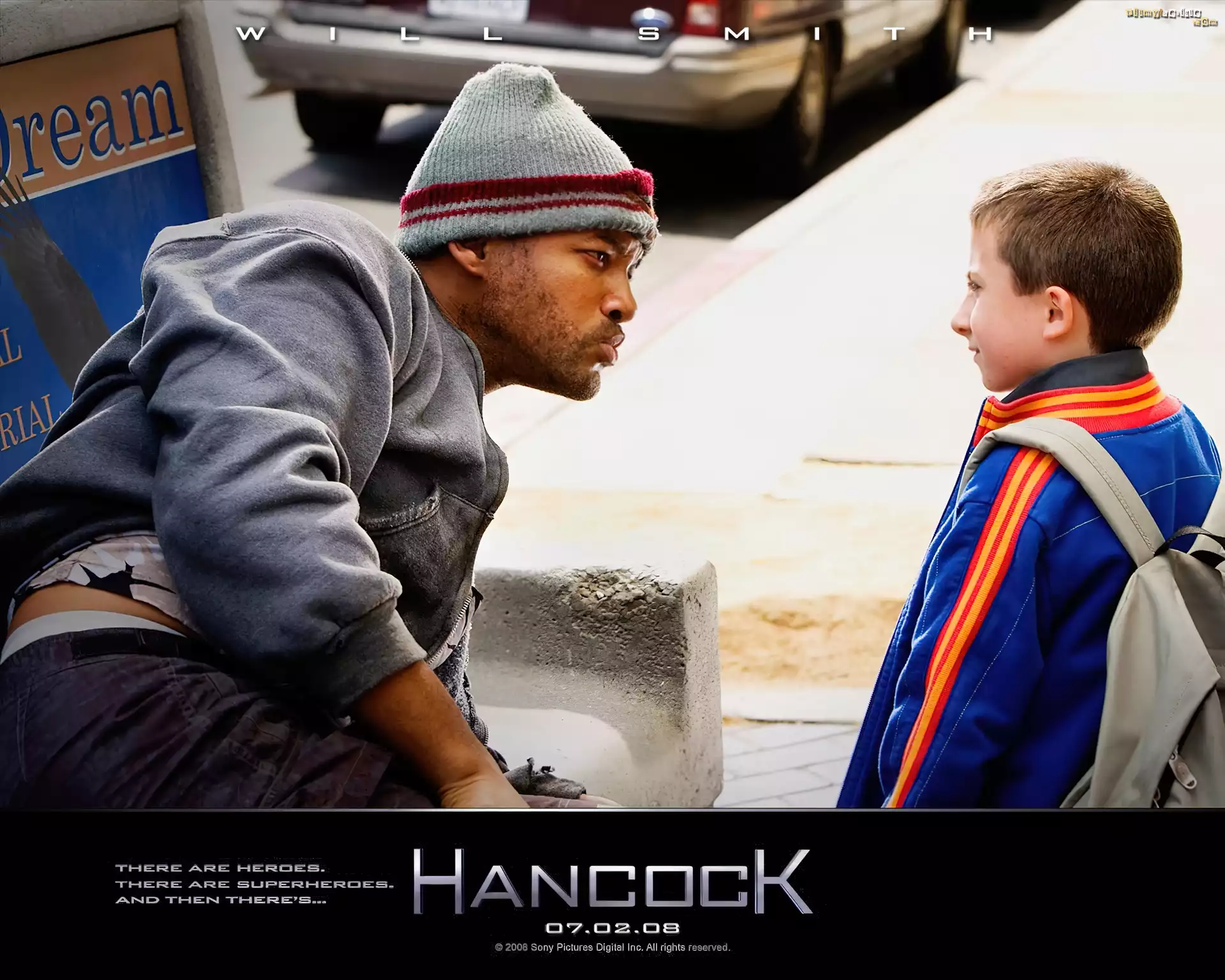 Hancock, Will Smith, Jae Head