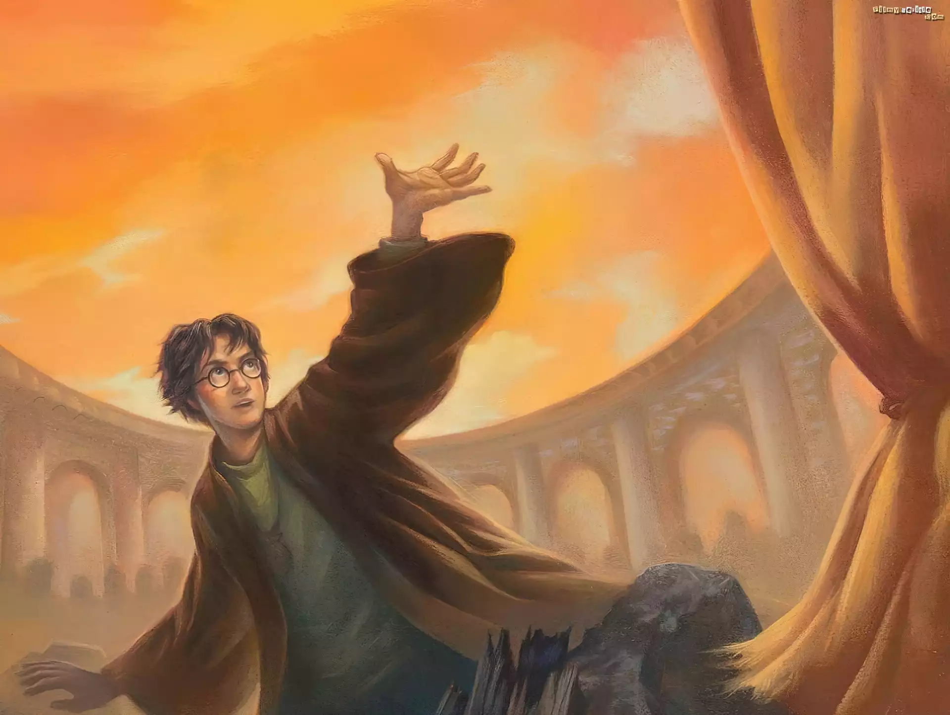 Harry Potter, Rysunkowy, Czarodziej