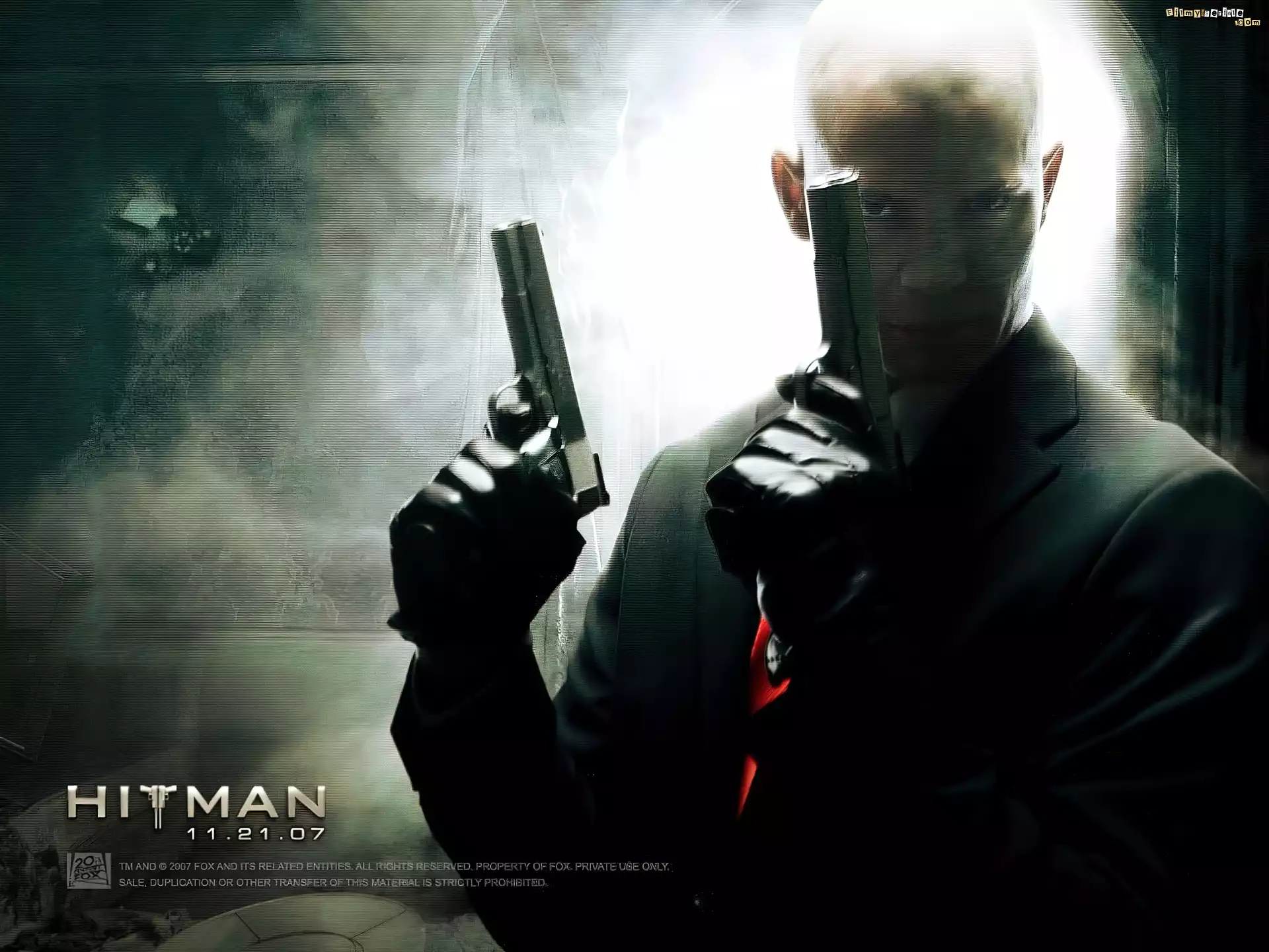 Hitman, garnitur, broń, Timothy Olyphant