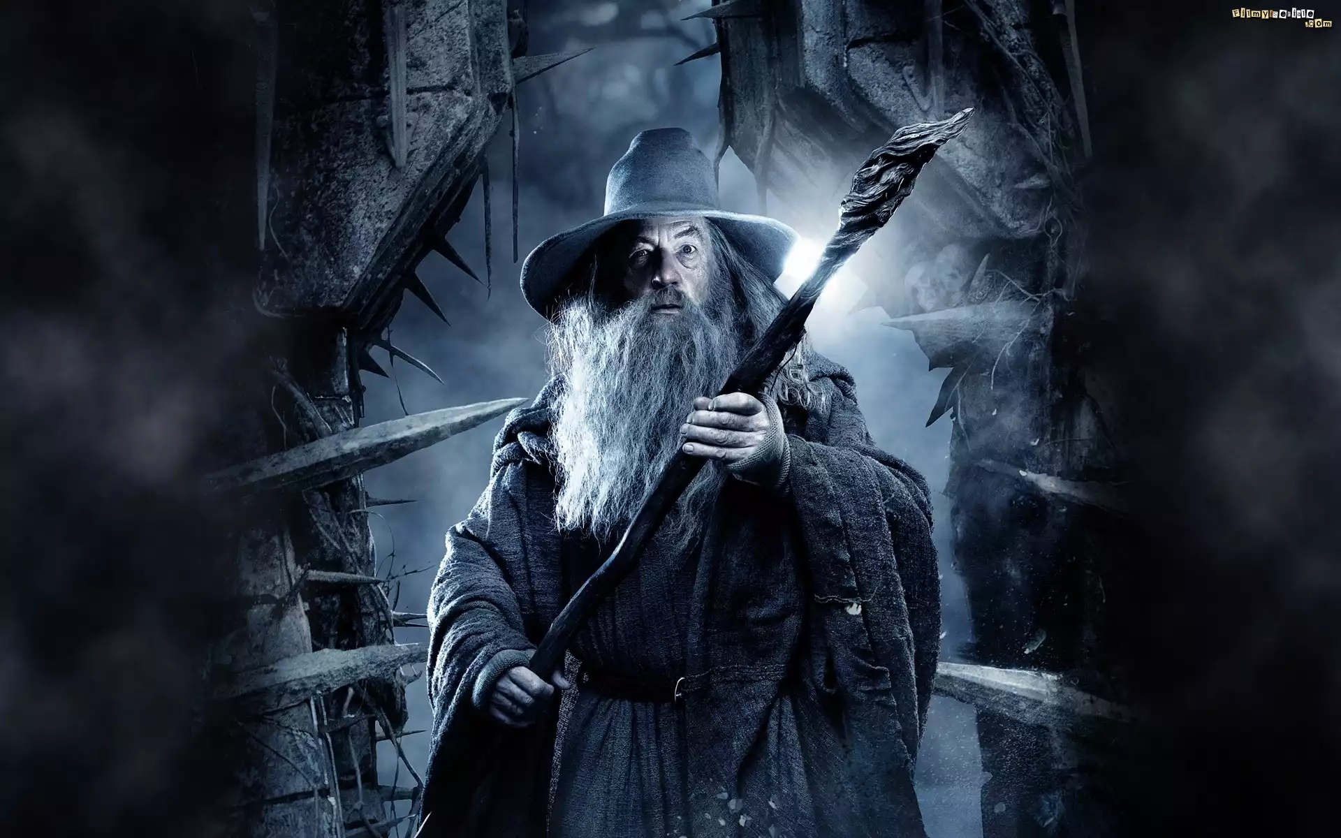 Hobbit, Pustkowie Smauga, Gandalf, Ian McKellen