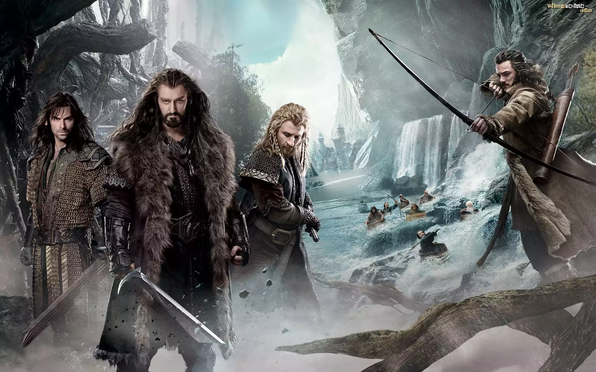 Hobbit 2, Postacie, Miecze, Łuk