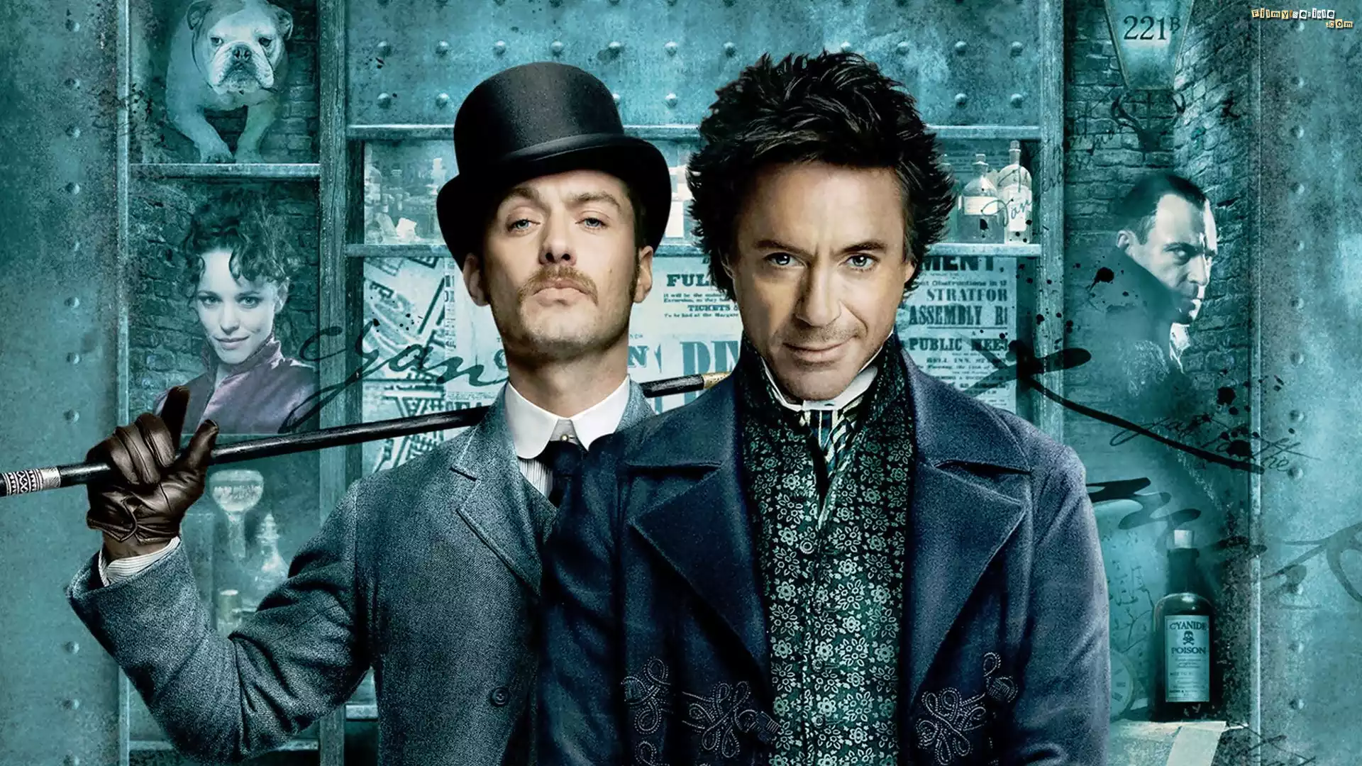 Film, Sherlock Holmes, Jude Law, Robert Downey Jr.