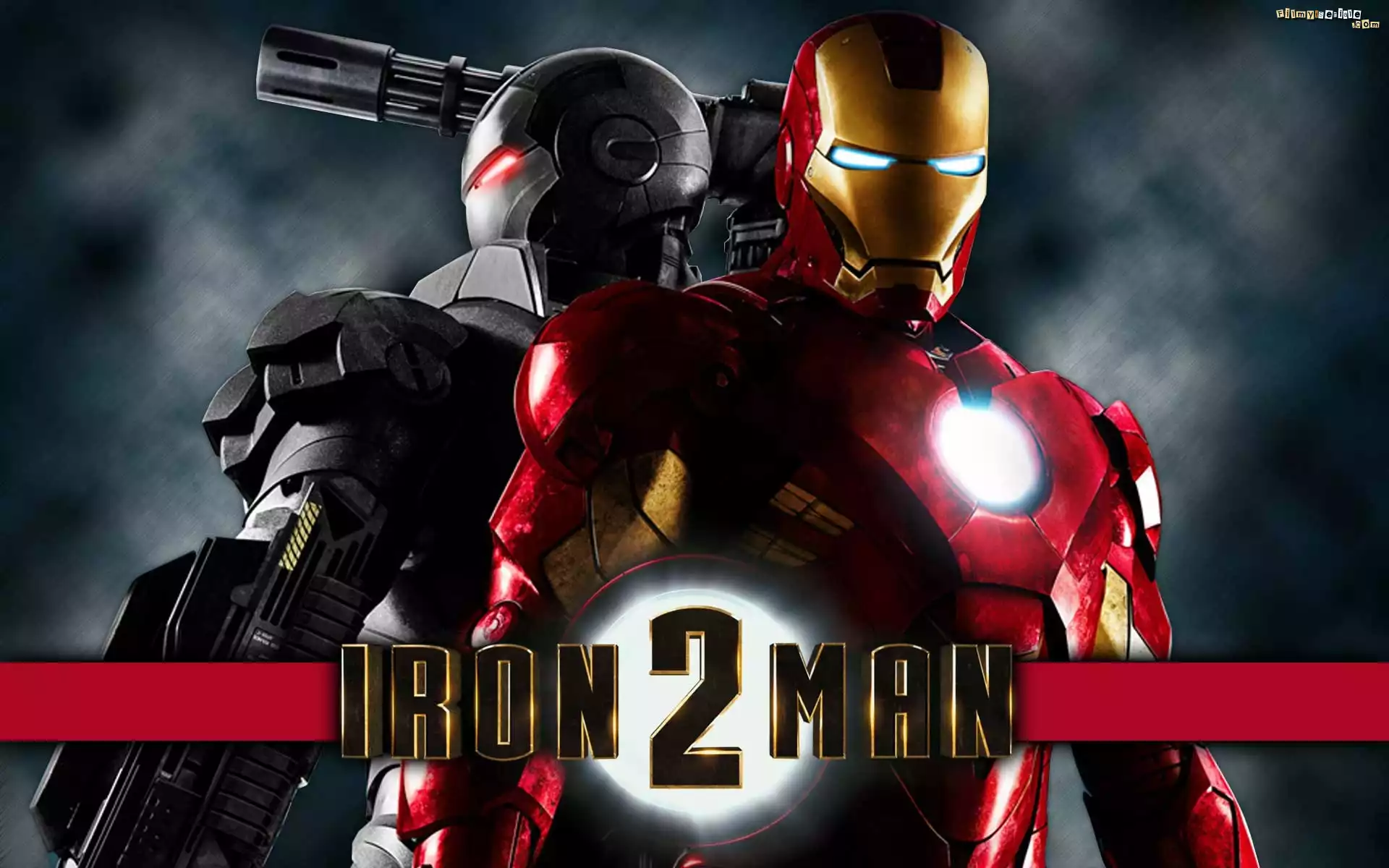 Film, Iron Man 2, Robot, Człowiek, Maszyna