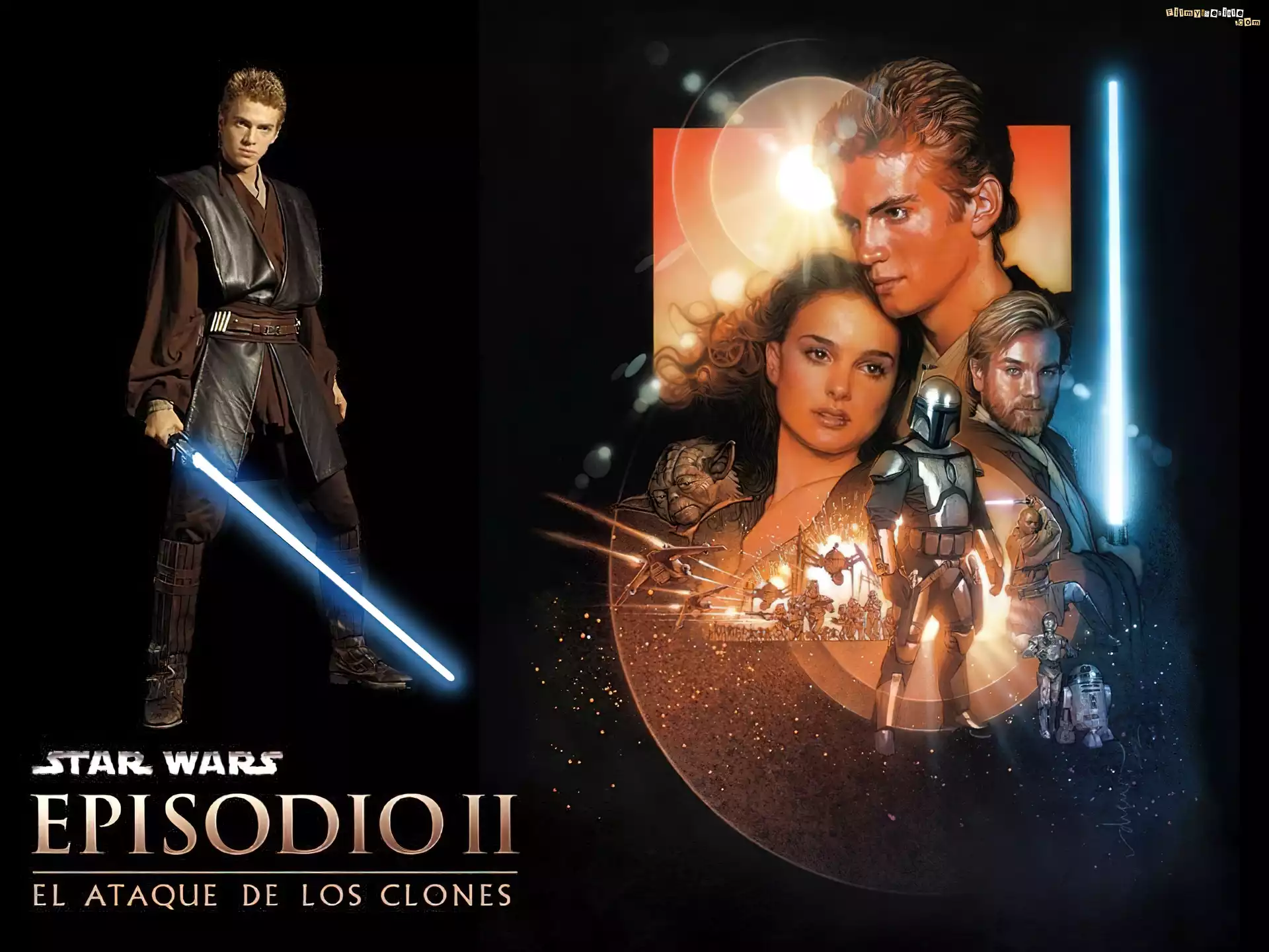 laser, Star Wars, Hayden Christensen