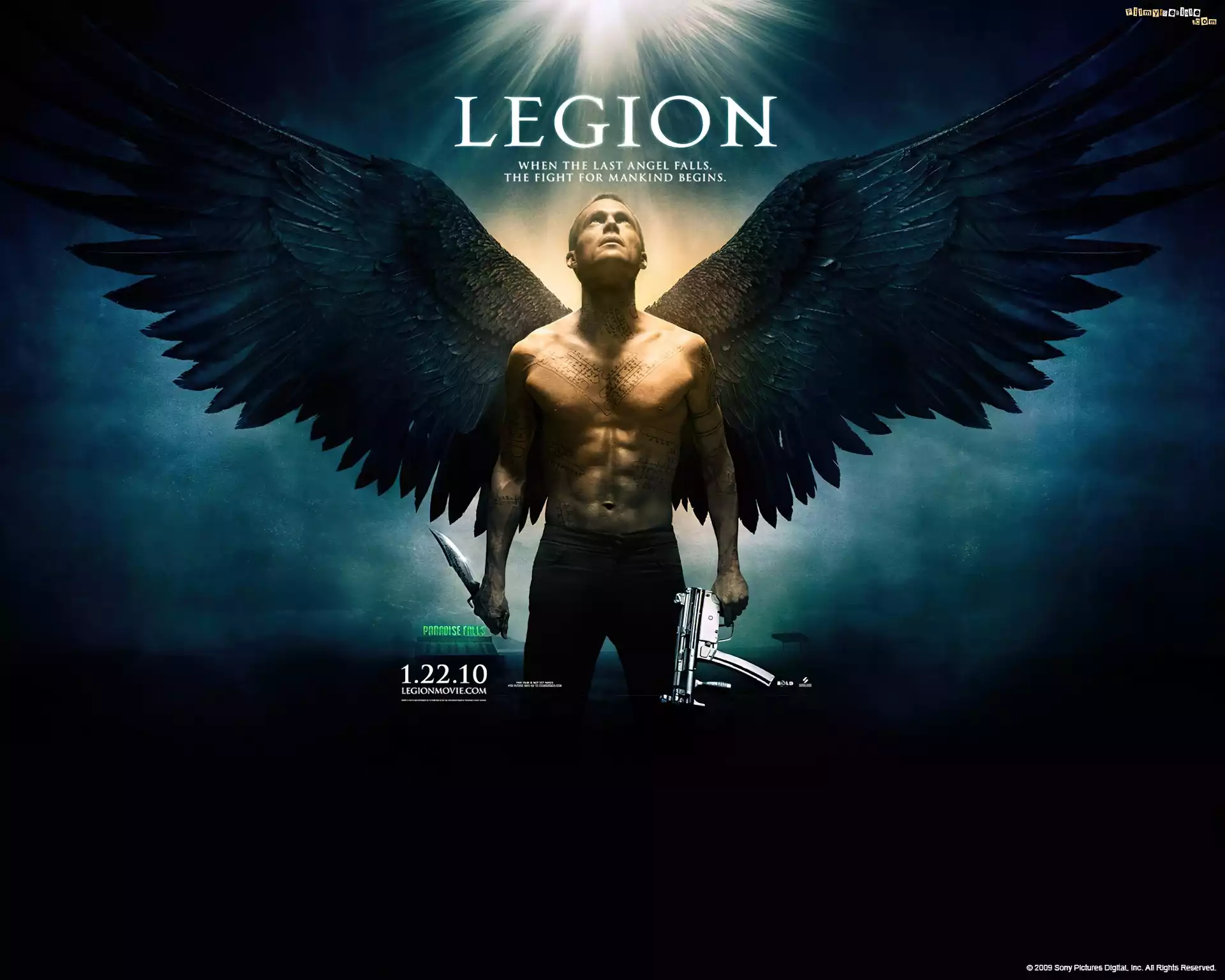 Legion, Skrzydła, Broń, Nóż