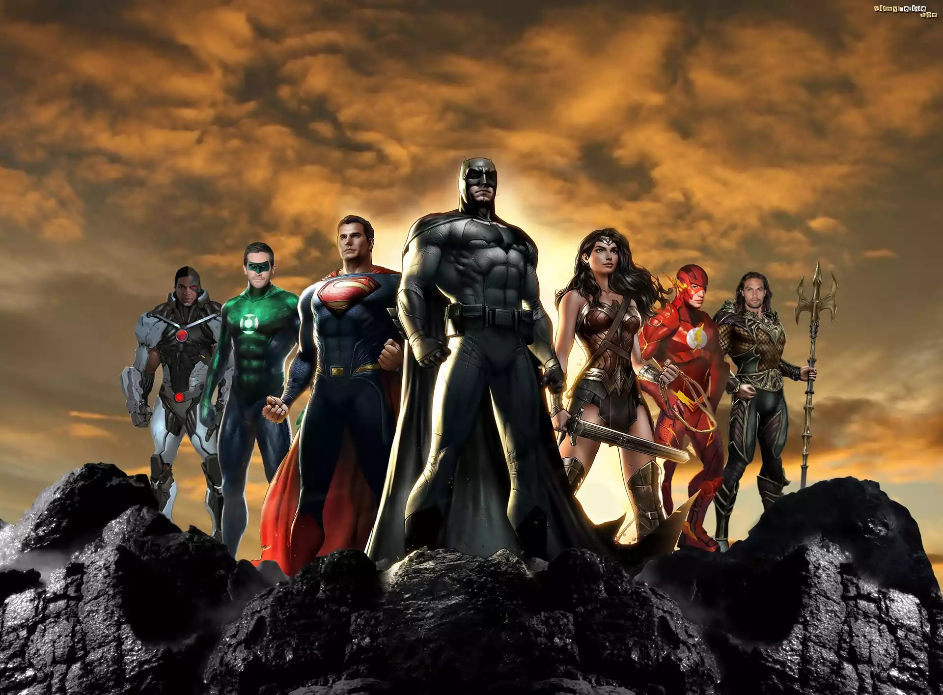Liga sprawiedliwości - Justice League, Postacie