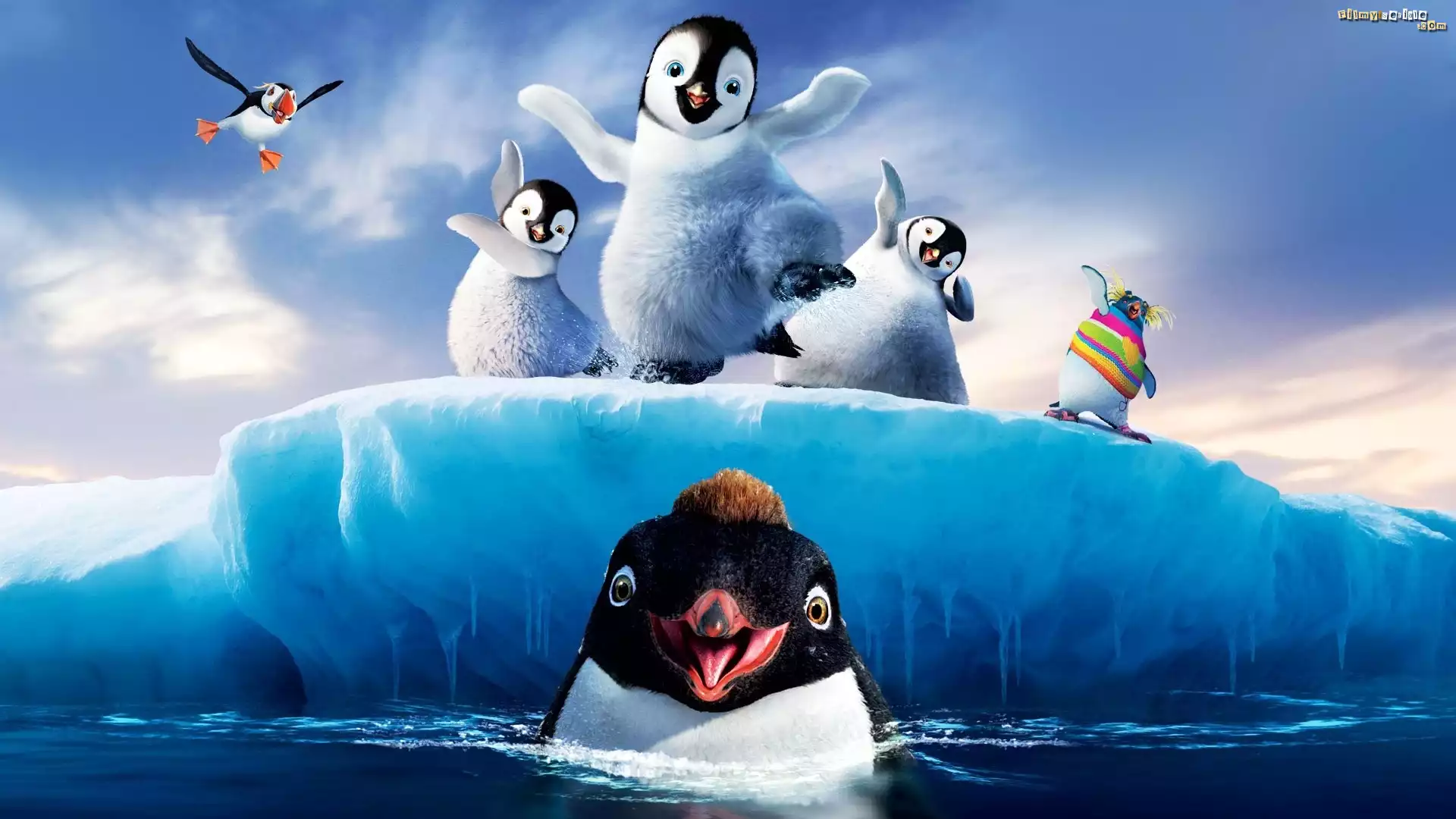 Lód, Pingwiny, Tupot małych stóp, Happy Feet