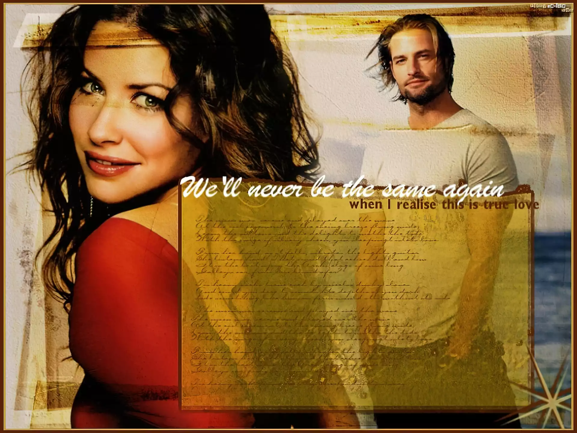 Serial, Lost, Zagubieni, Evangeline Lilly, Josh Holloway