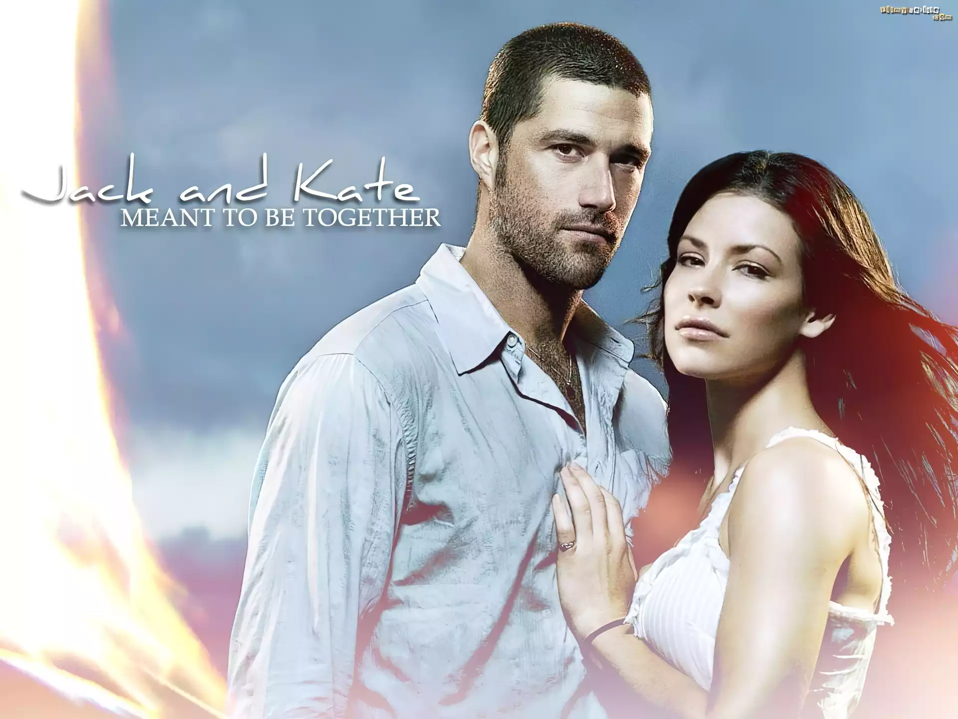 Filmy Lost, Evangeline Lilly, Matthew Fox, stojÄ…