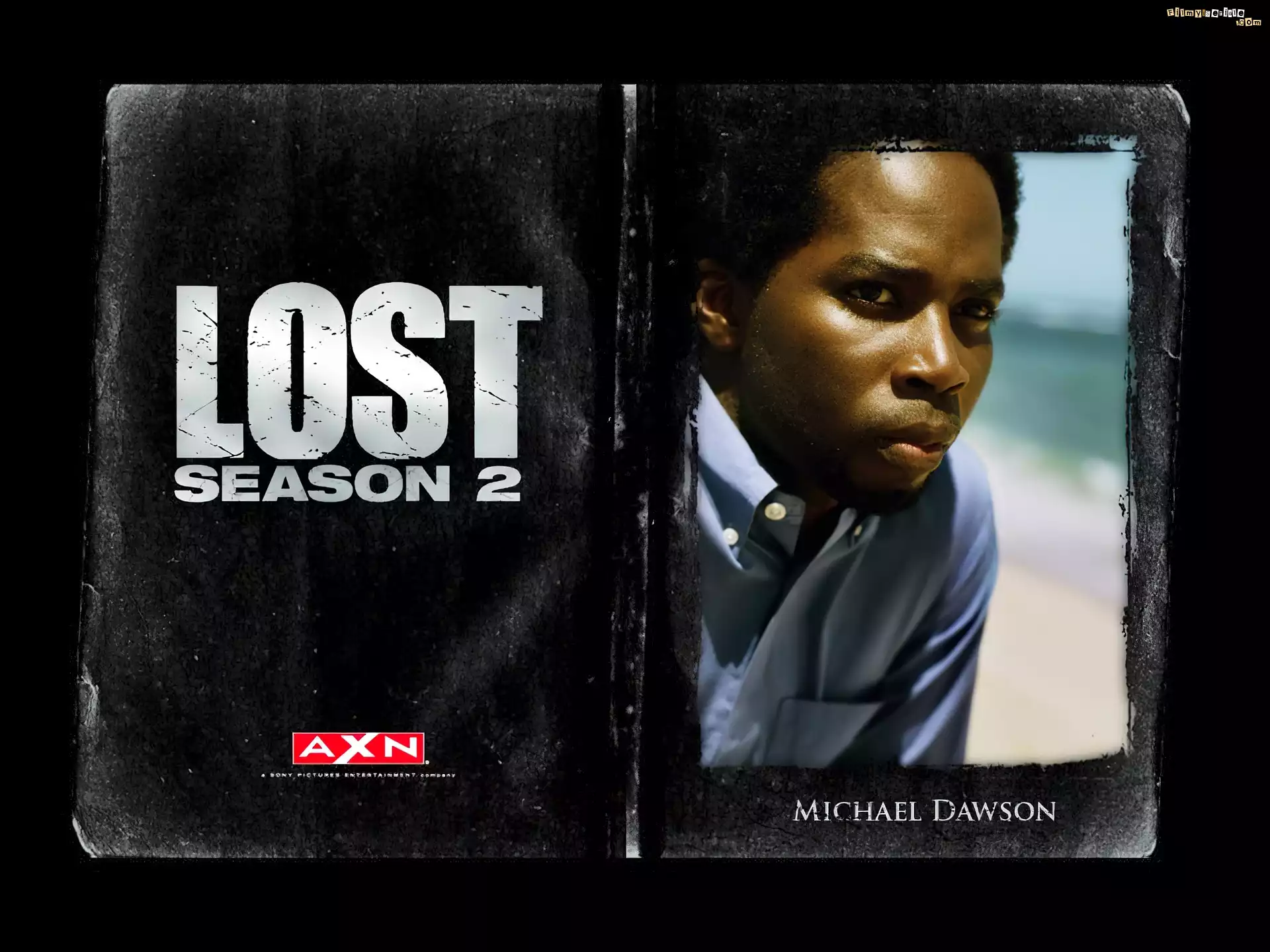 Serial, Lost, Harold Perrineau Jr., napis, zdjęcie