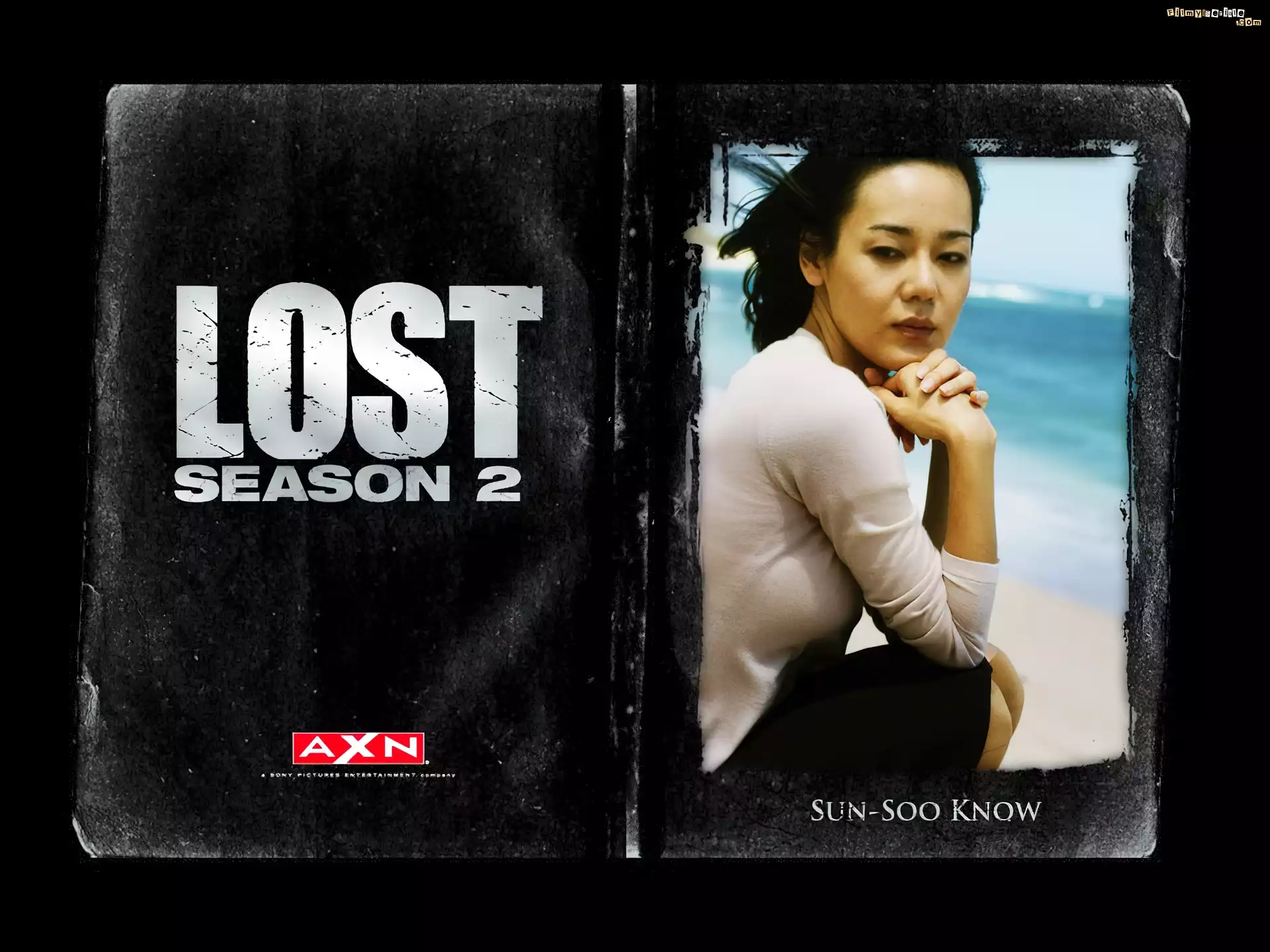 Filmy Lost, Yoon-jin Kim, siedzi, zdjęcie