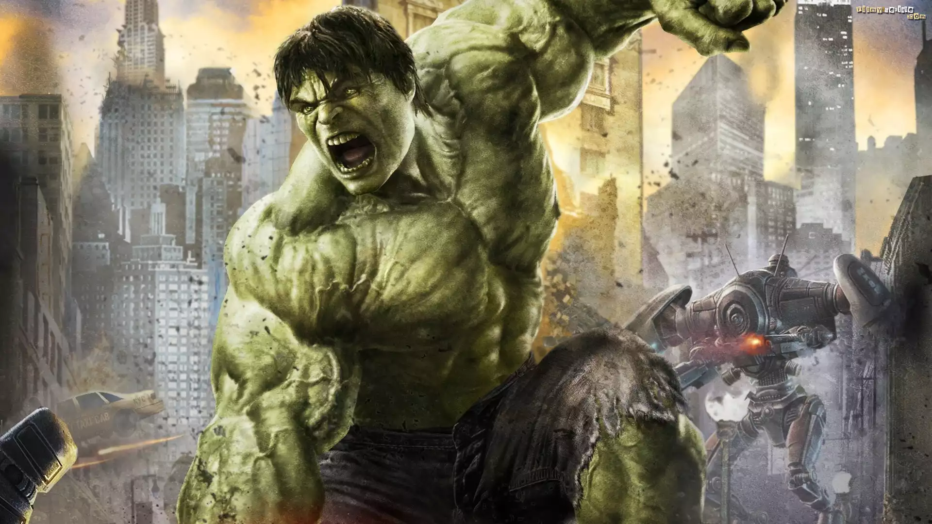 Hulk, Mięśnie, Roboty