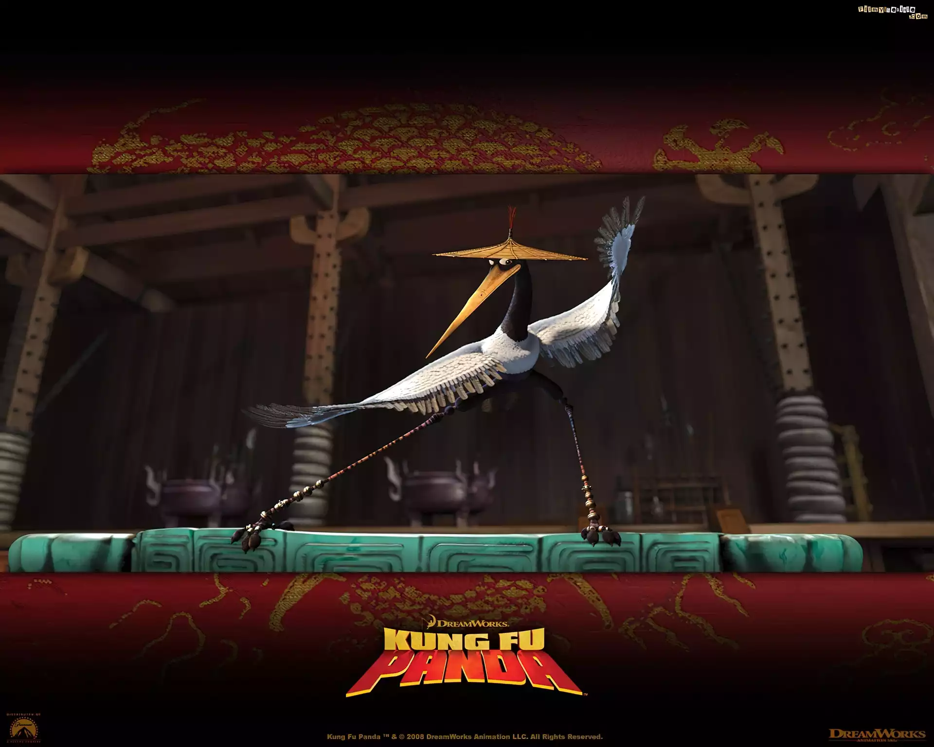 Mistrz, Żuraw, Kung Fu Panda
