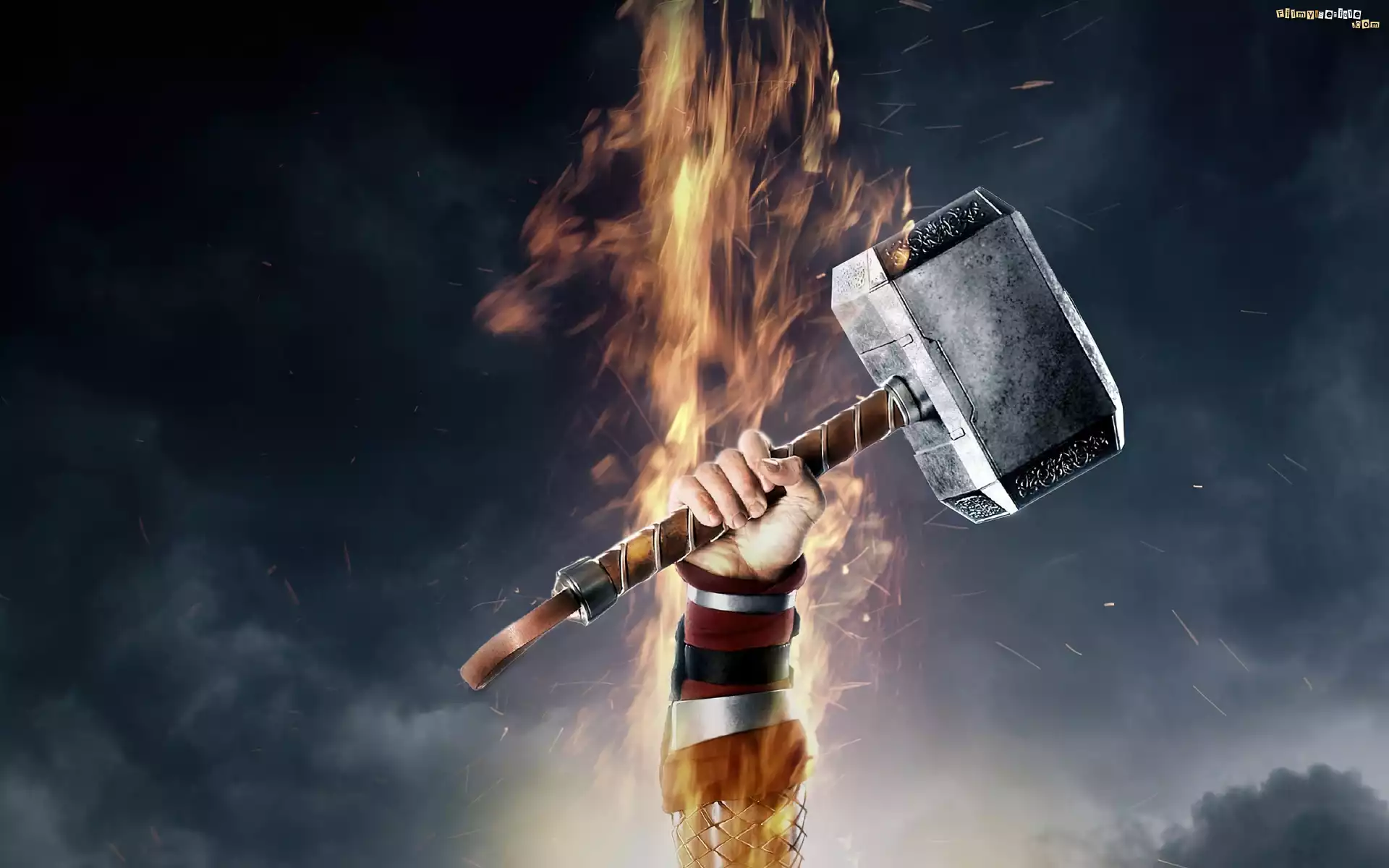 Thor, Młot, Ogień