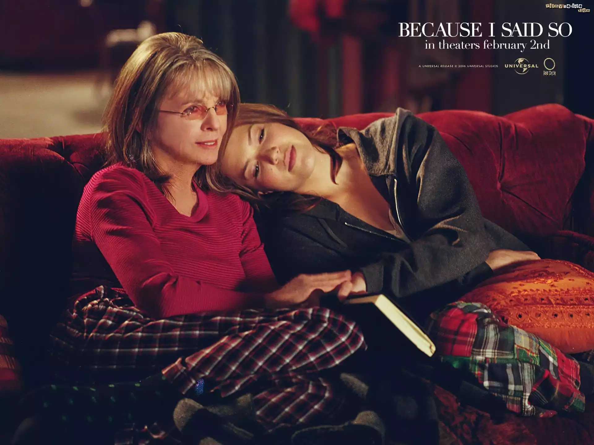Because I Said So, kanapa, Diane Keaton, Mandy Moore