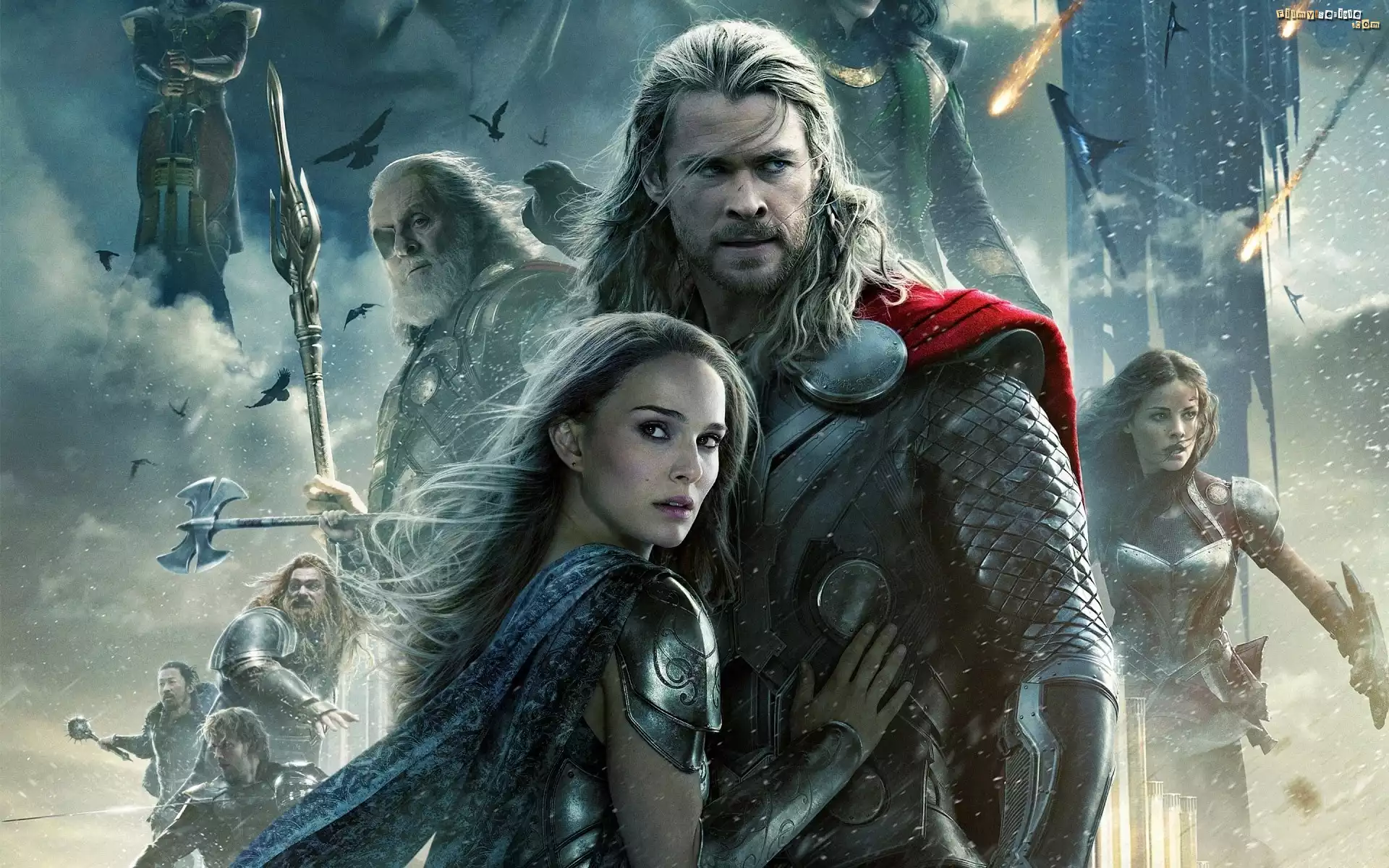 Thor, Mroczny Świat, Natalie Portman, Chris Hemsworth