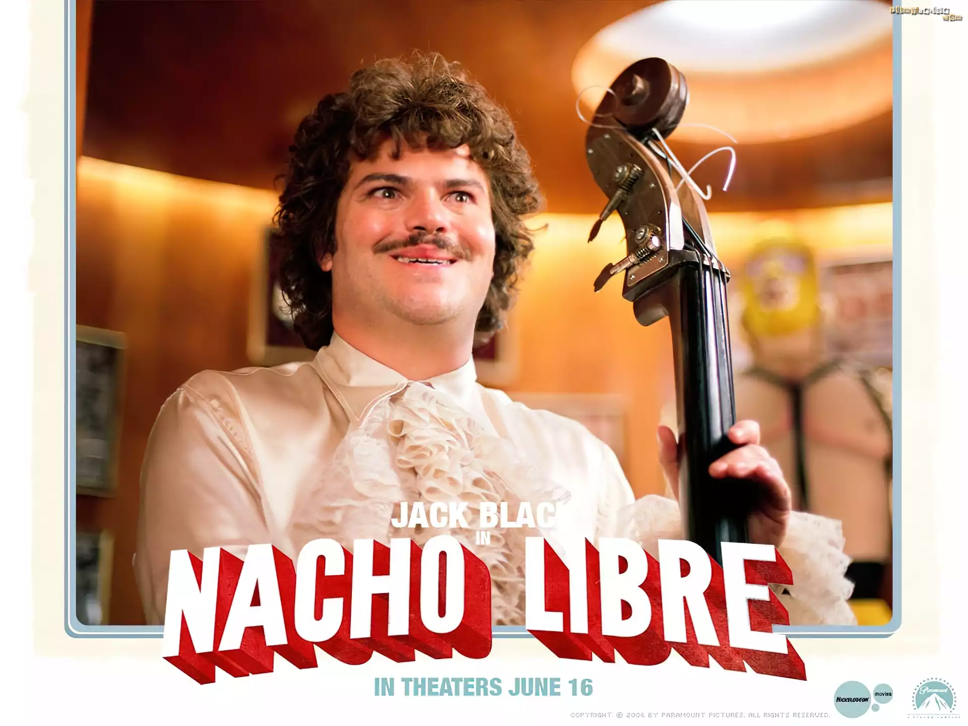 Nacho Libre, Jack Black, wiolonczela