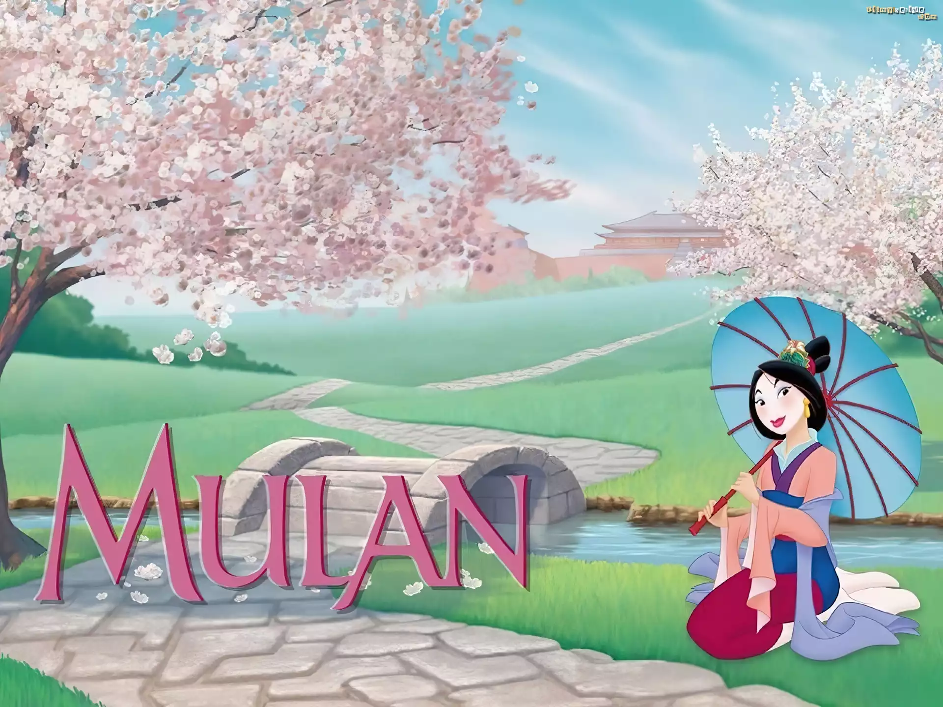 Mulan, Parasol, Mostek