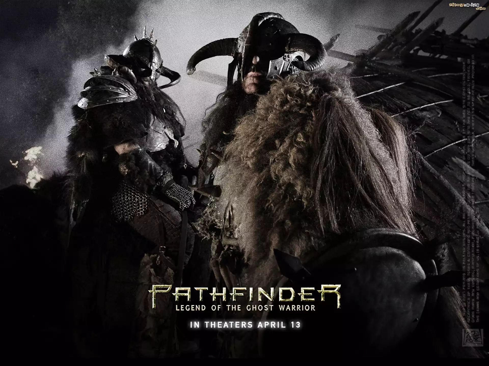 Pathfinder, rogi, zbroja, dym