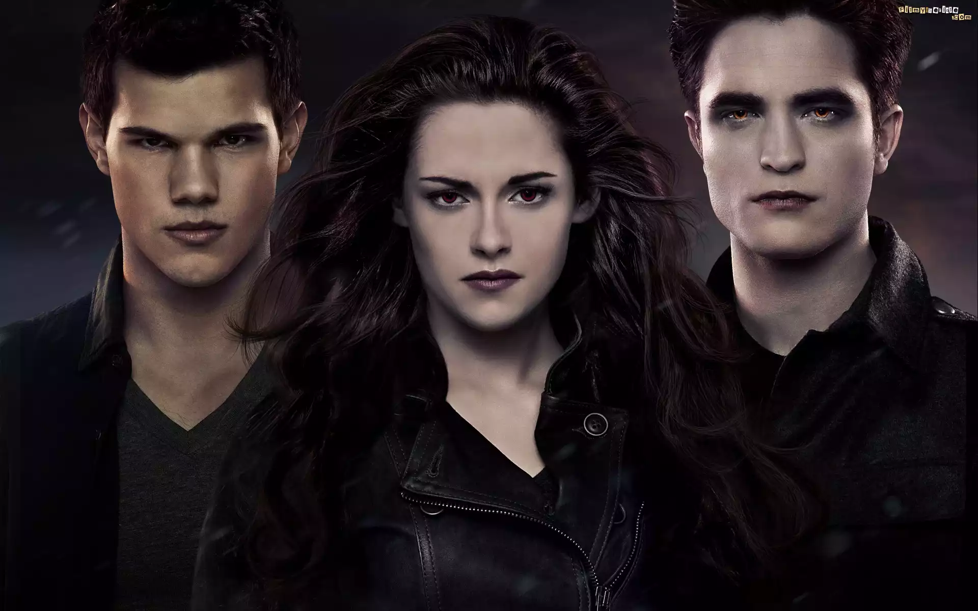Saga, Zmierzch, Aktorzy, Taylor Lautner, Kristen Stewart, Robert Pattinson