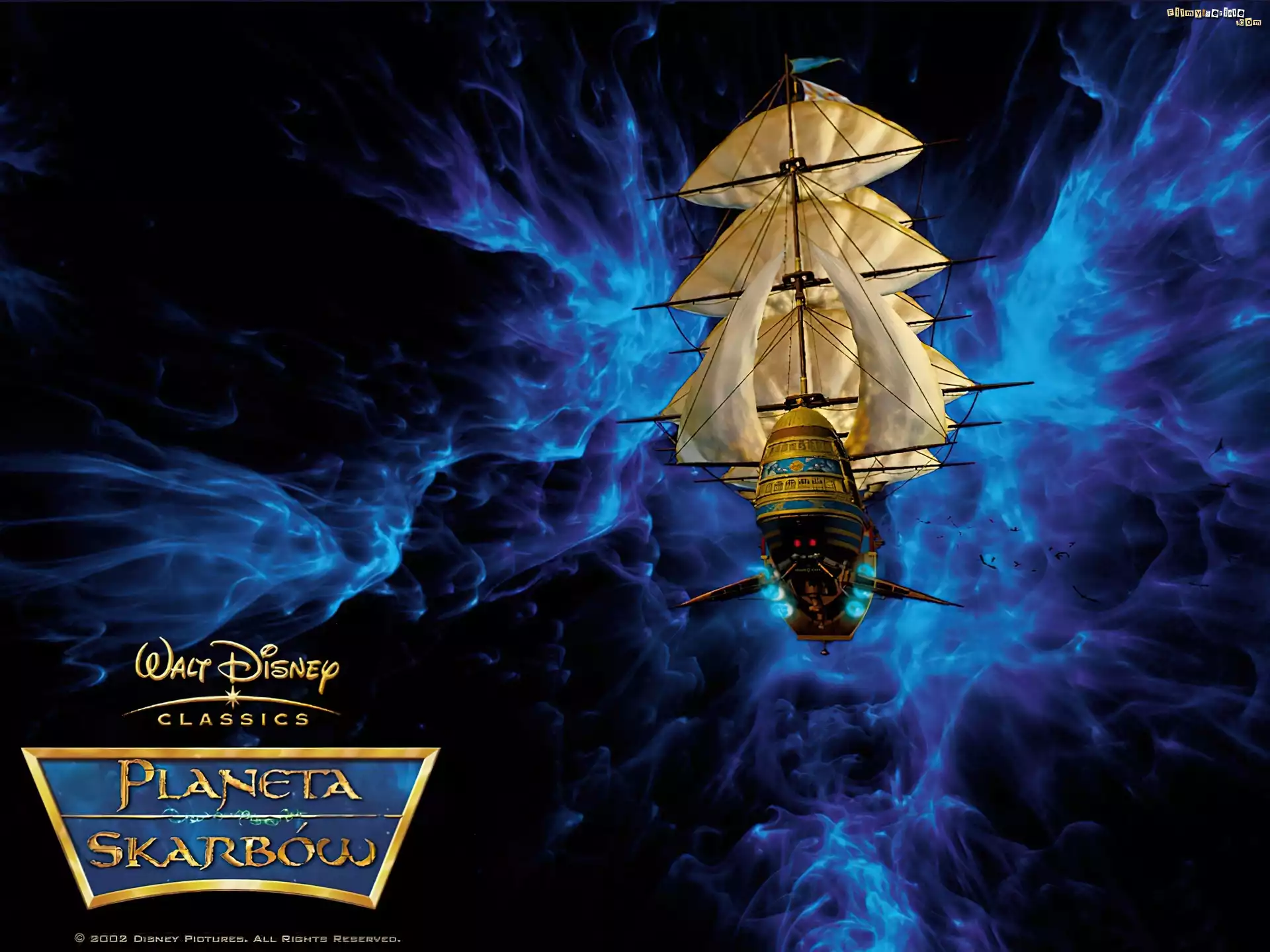 statek, Planeta skarbów, Treasure Planet