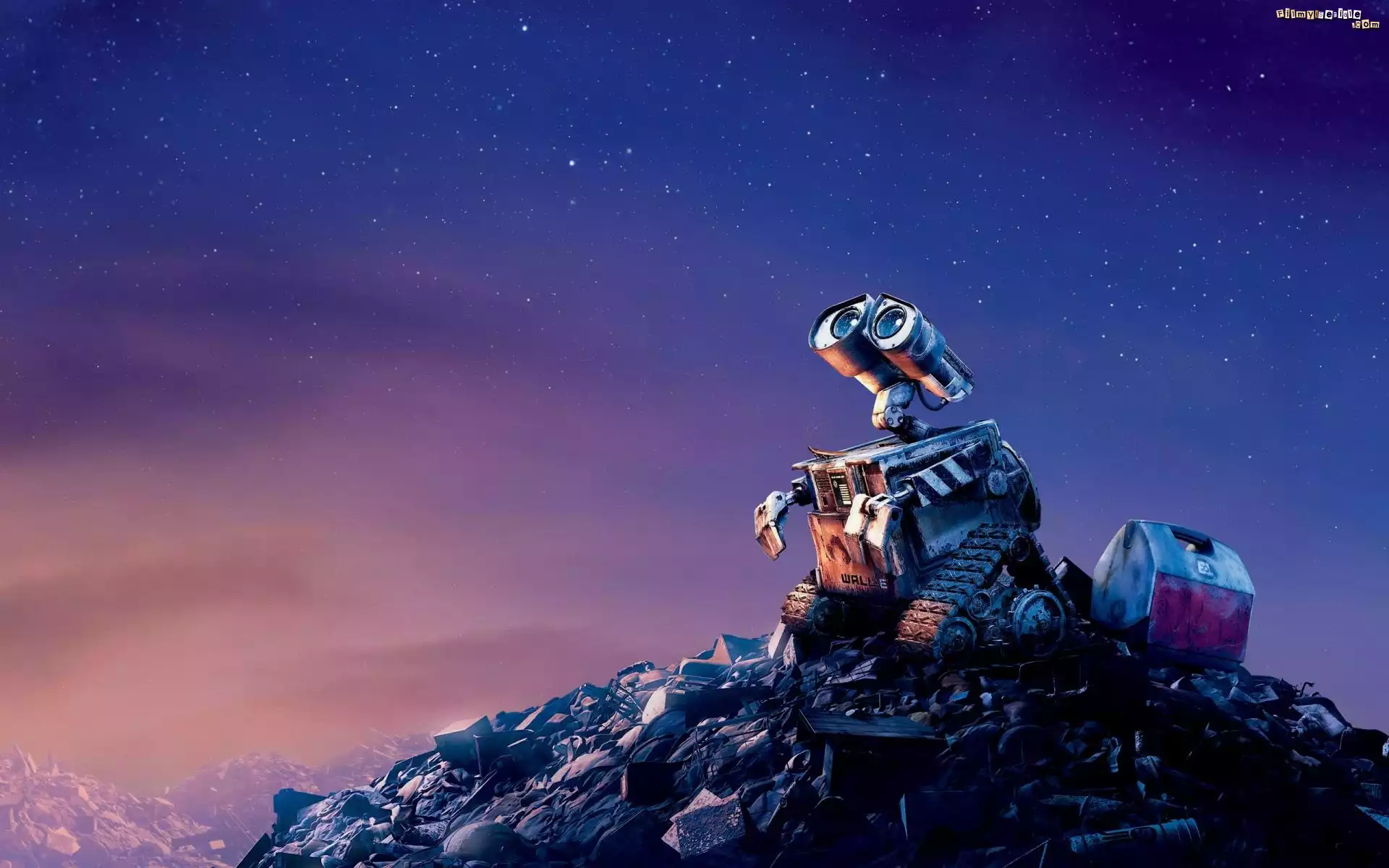 Robot, Wall-E, Wysypisko, Åšmieci