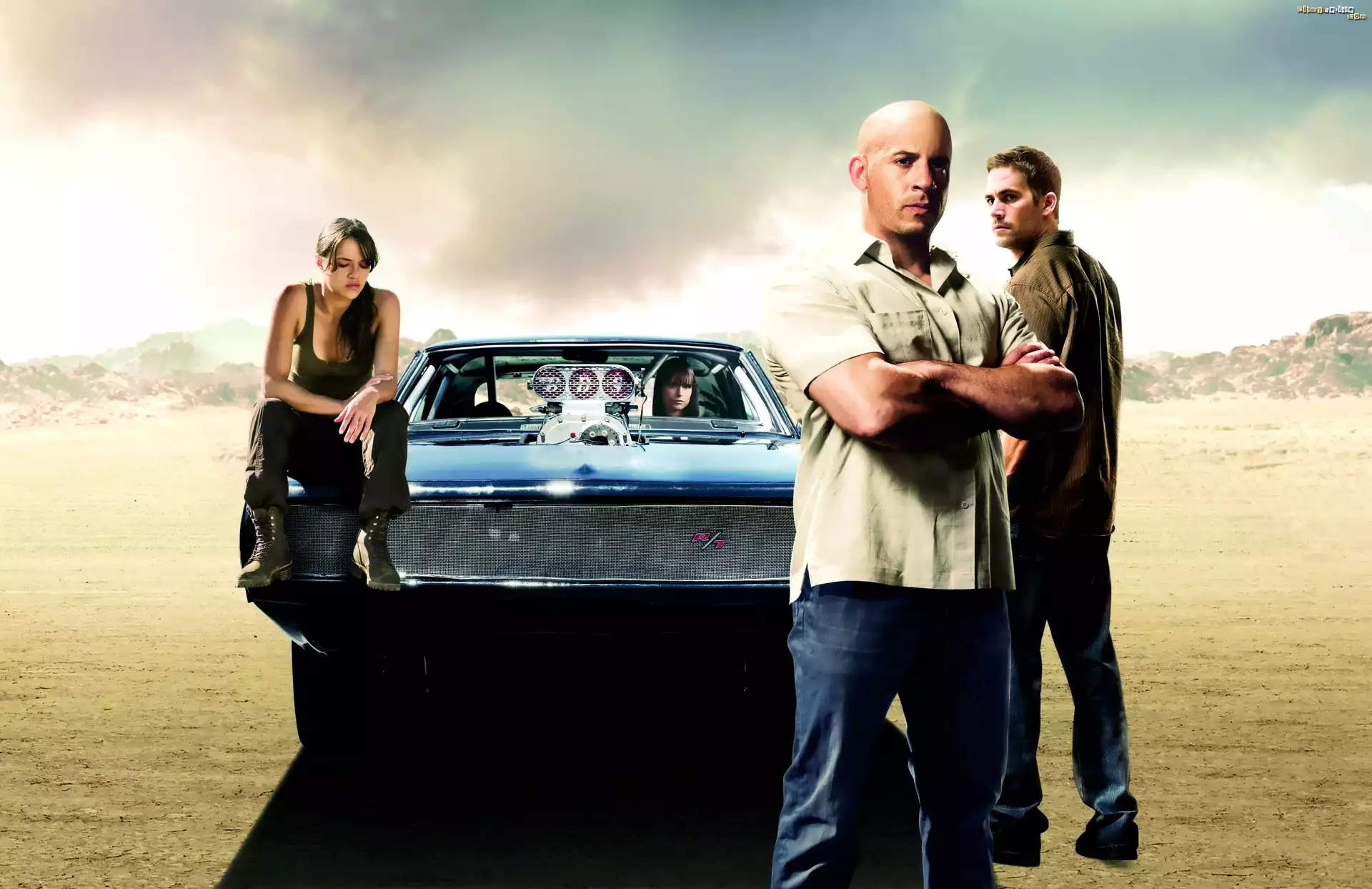 Szybcy i wściekli, Aktorzy, Vin Diesel, Paul Walker, Michelle Rodriguez